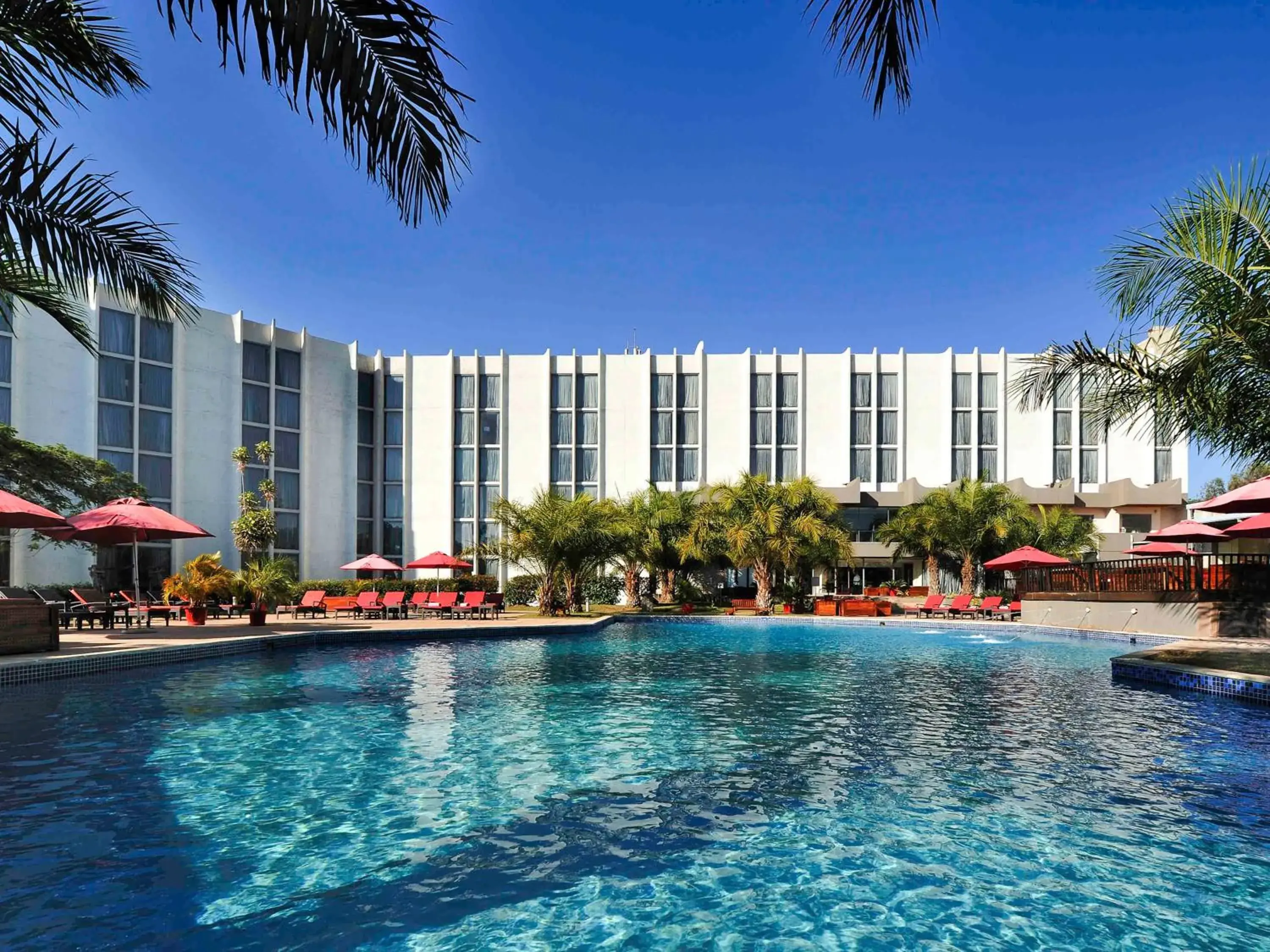 Property building in Pullman Lubumbashi Grand Karavia. Property building in Pullman Lubumbashi Grand Karavia.