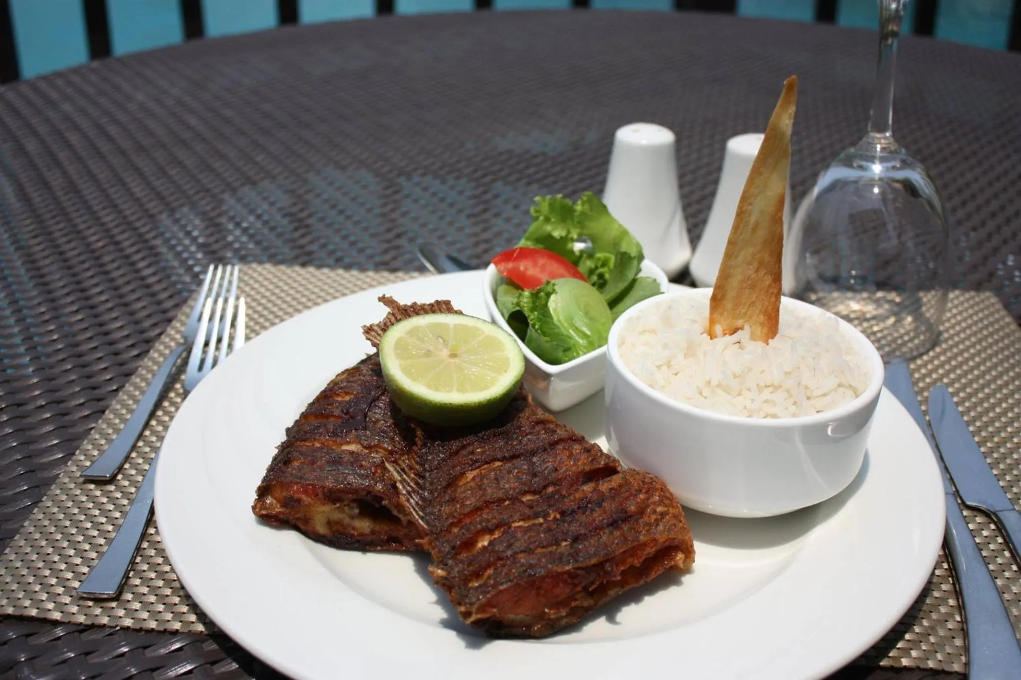 Food in Pullman Lubumbashi Grand Karavia.