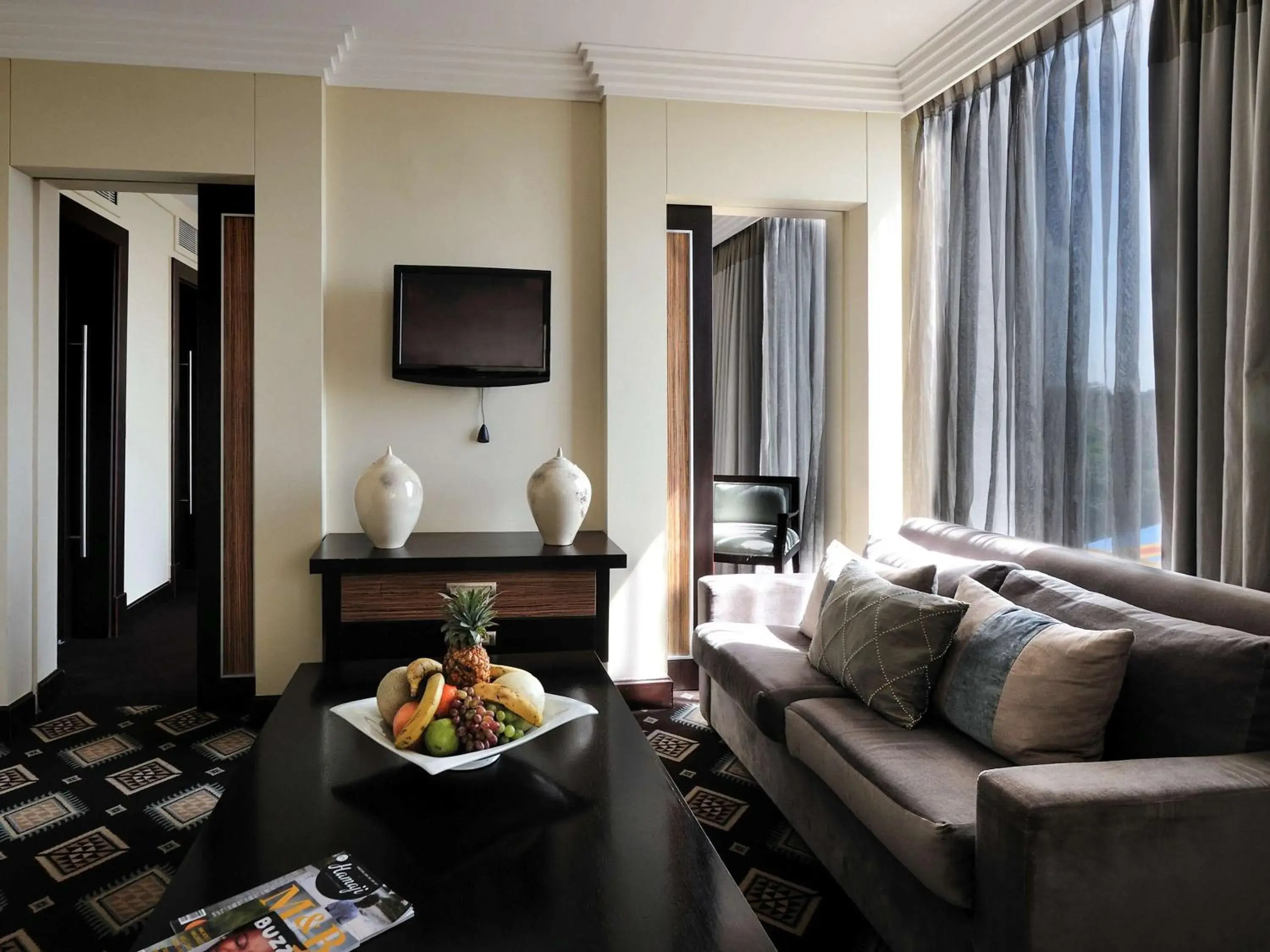 Photo of the whole room in Pullman Lubumbashi Grand Karavia. Photo of the whole room in Pullman Lubumbashi Grand Karavia.