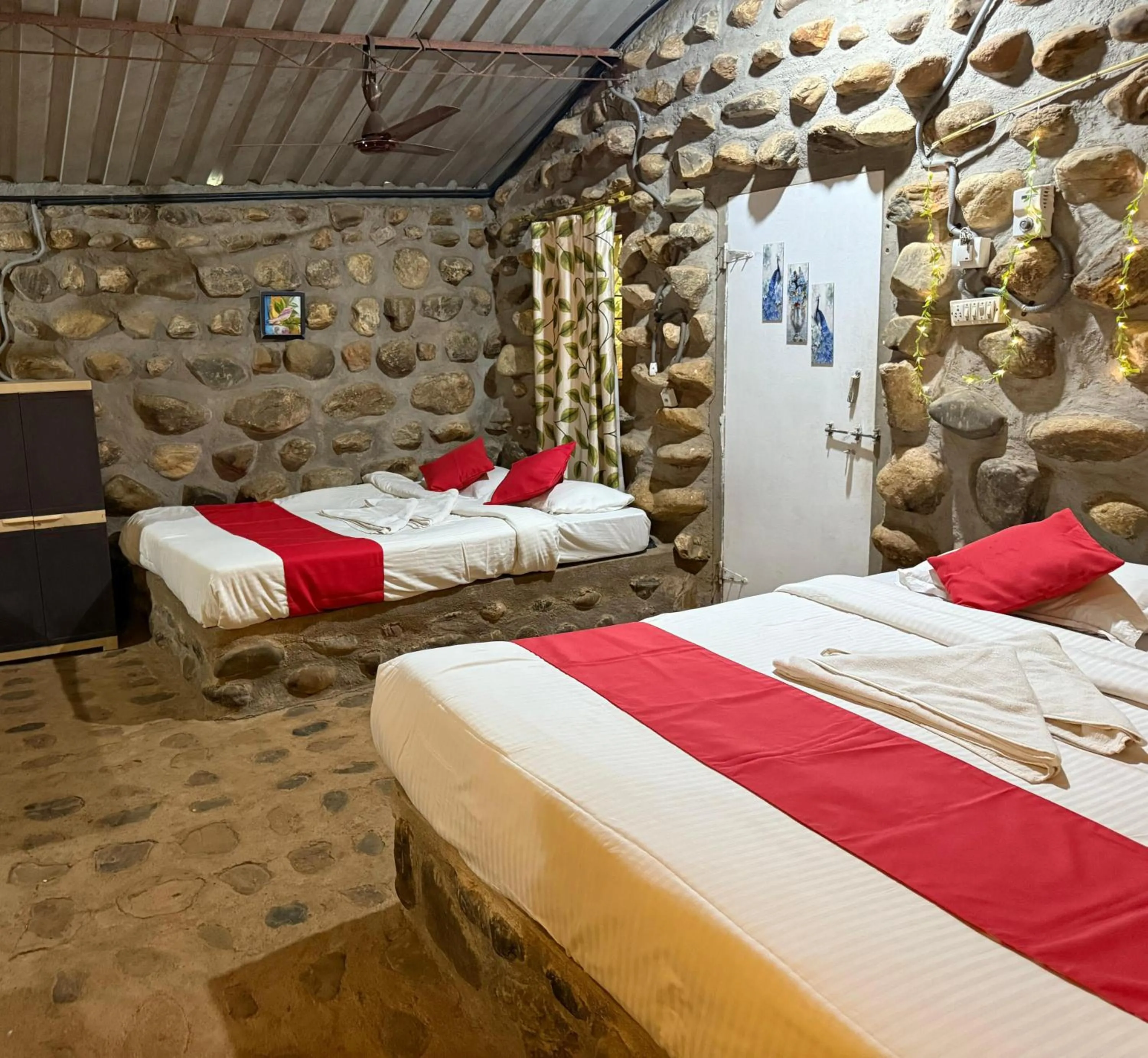 Bed in Jungle Book Resort