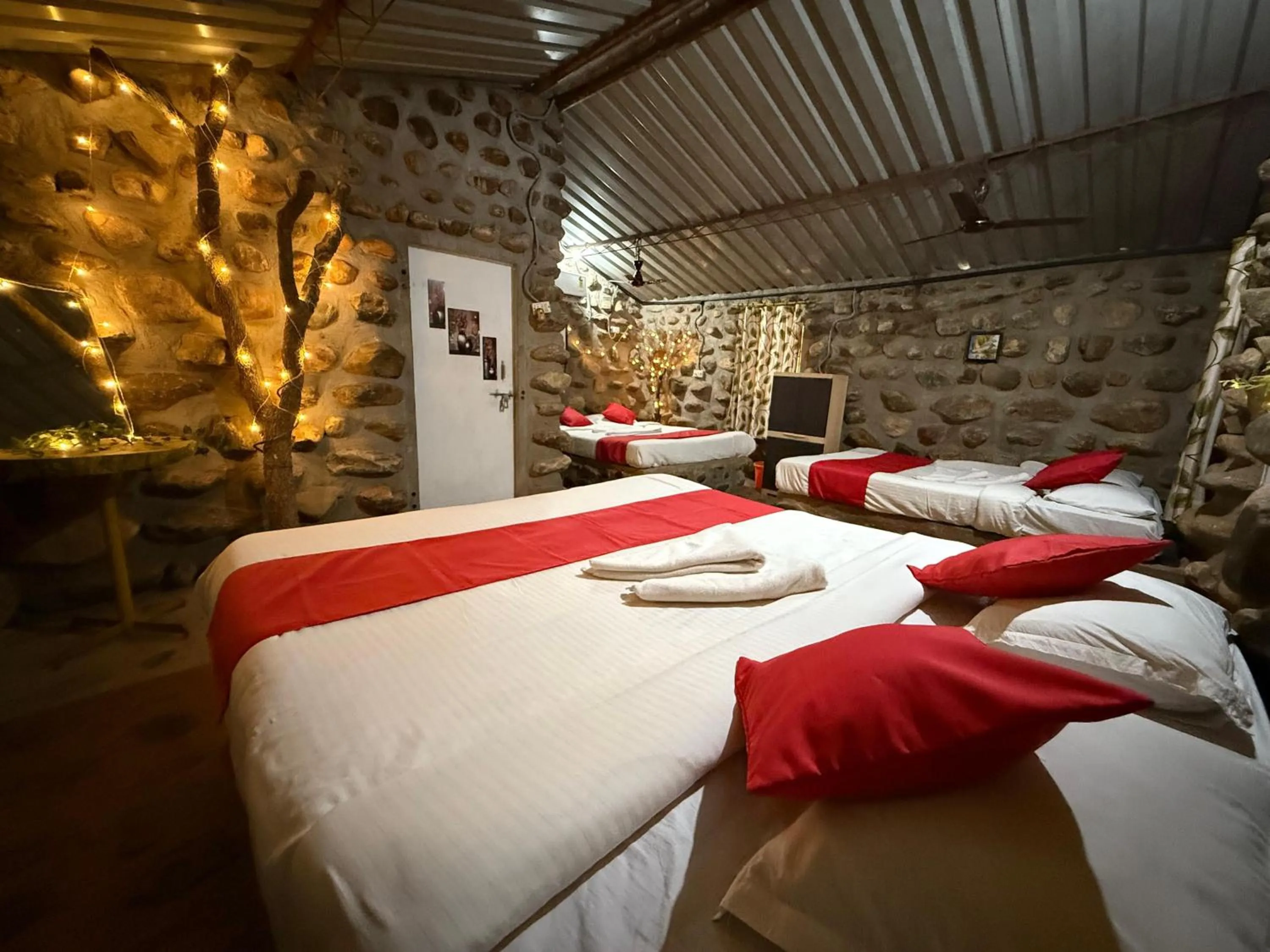 Bed in Jungle Book Resort