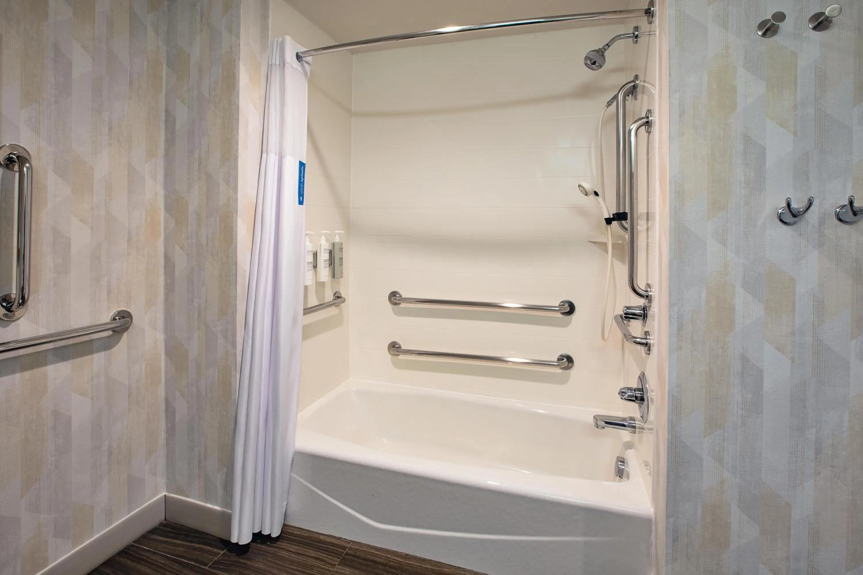 Bathroom in Hampton Inn North Little Rock McCain Mall, AR