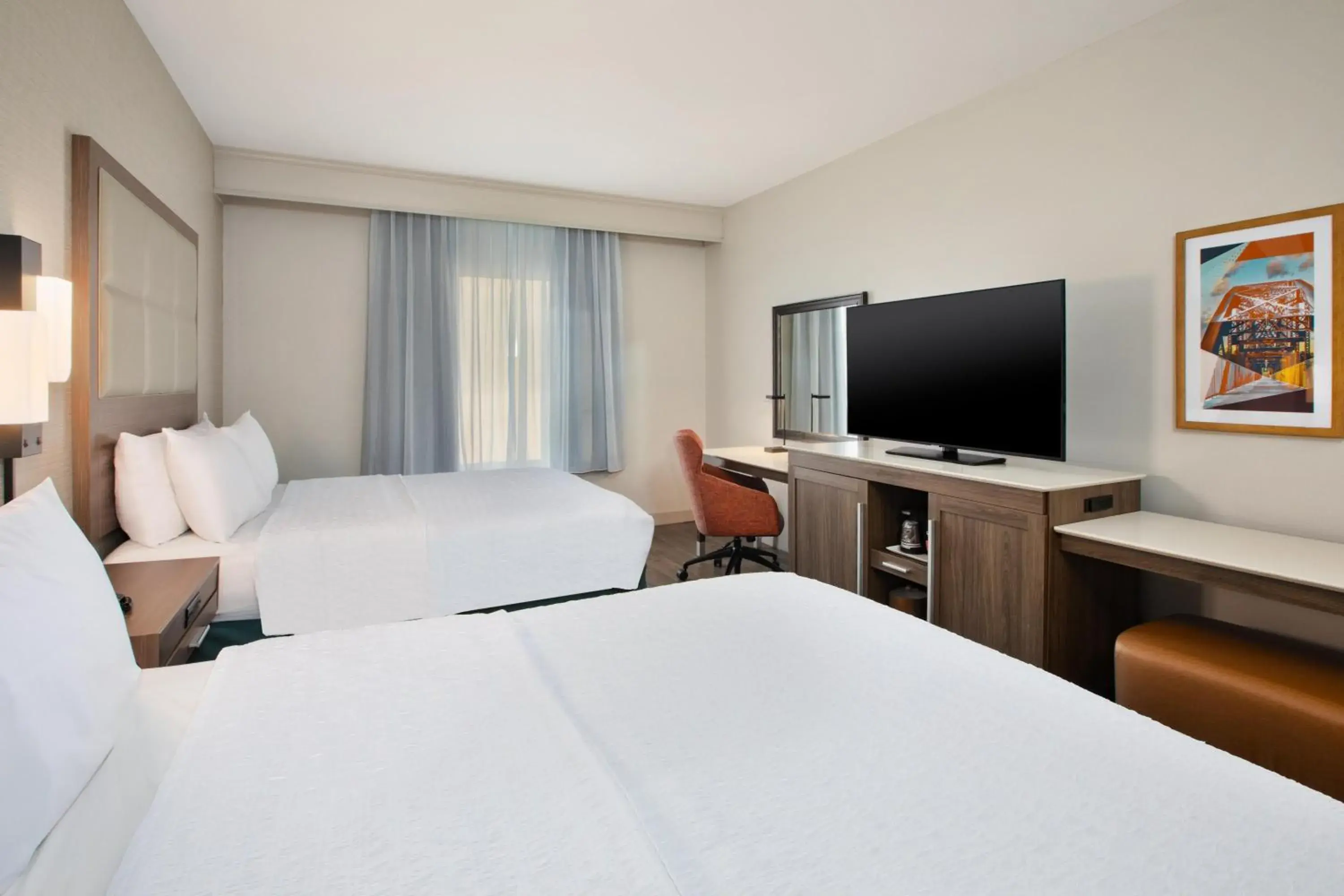 Bed in Hampton Inn North Little Rock McCain Mall, AR Bed in Hampton Inn North Little Rock McCain Mall, AR