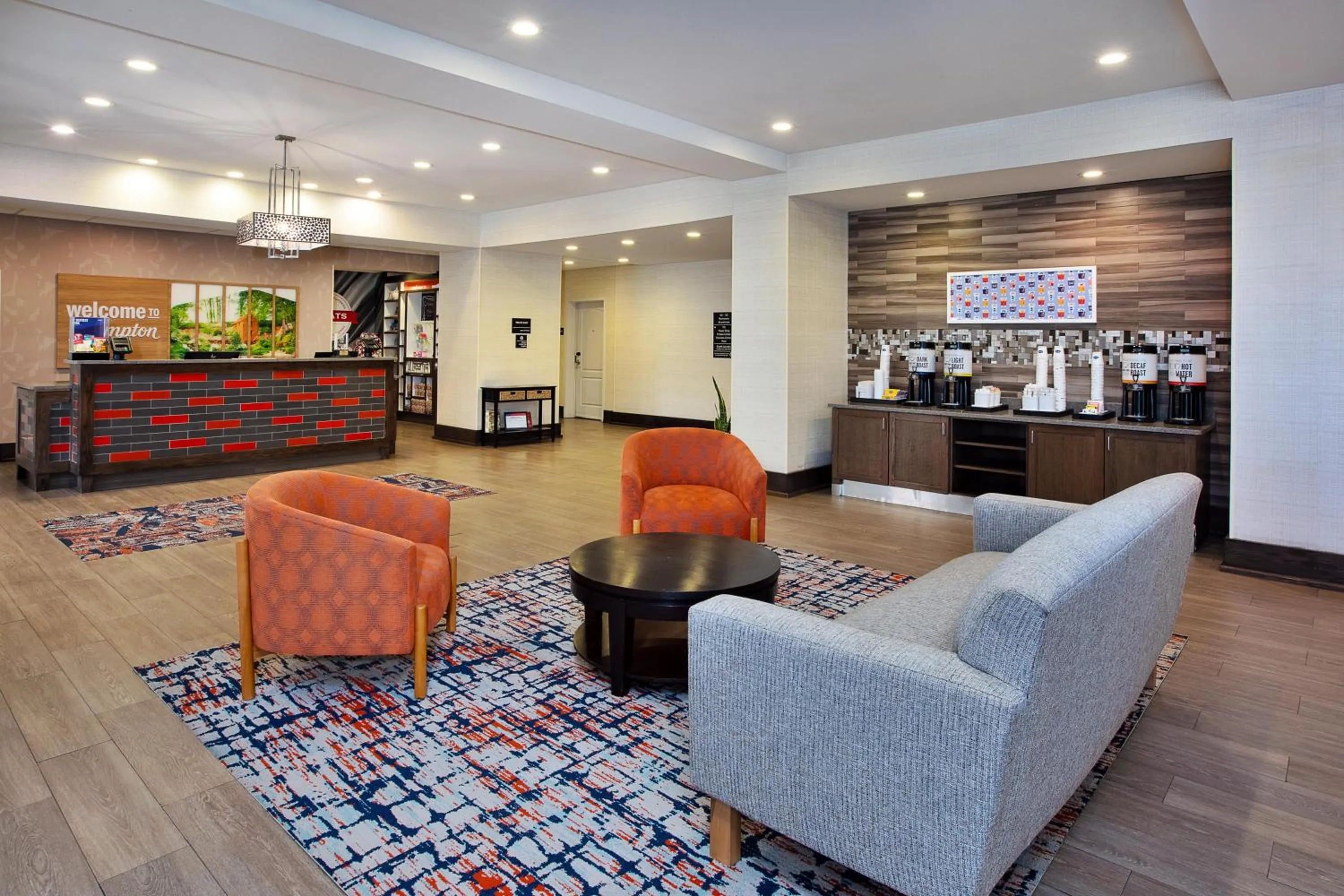 Lobby or reception in Hampton Inn North Little Rock McCain Mall, AR