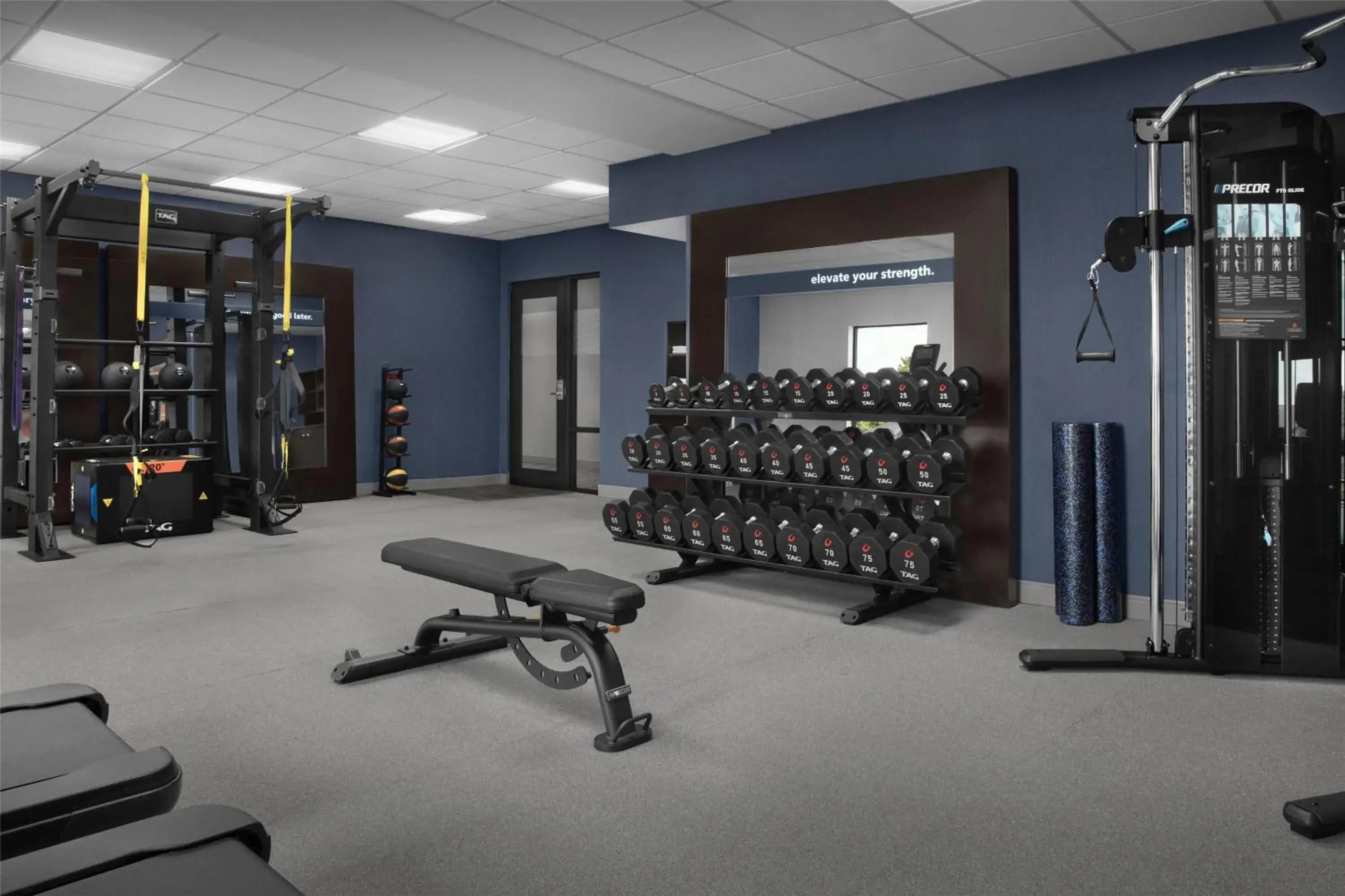 Fitness centre/facilities in Hampton Inn and Suites Georgetown/Austin North, TX Fitness centre/facilities in Hampton Inn and Suites Georgetown/Austin North, TX