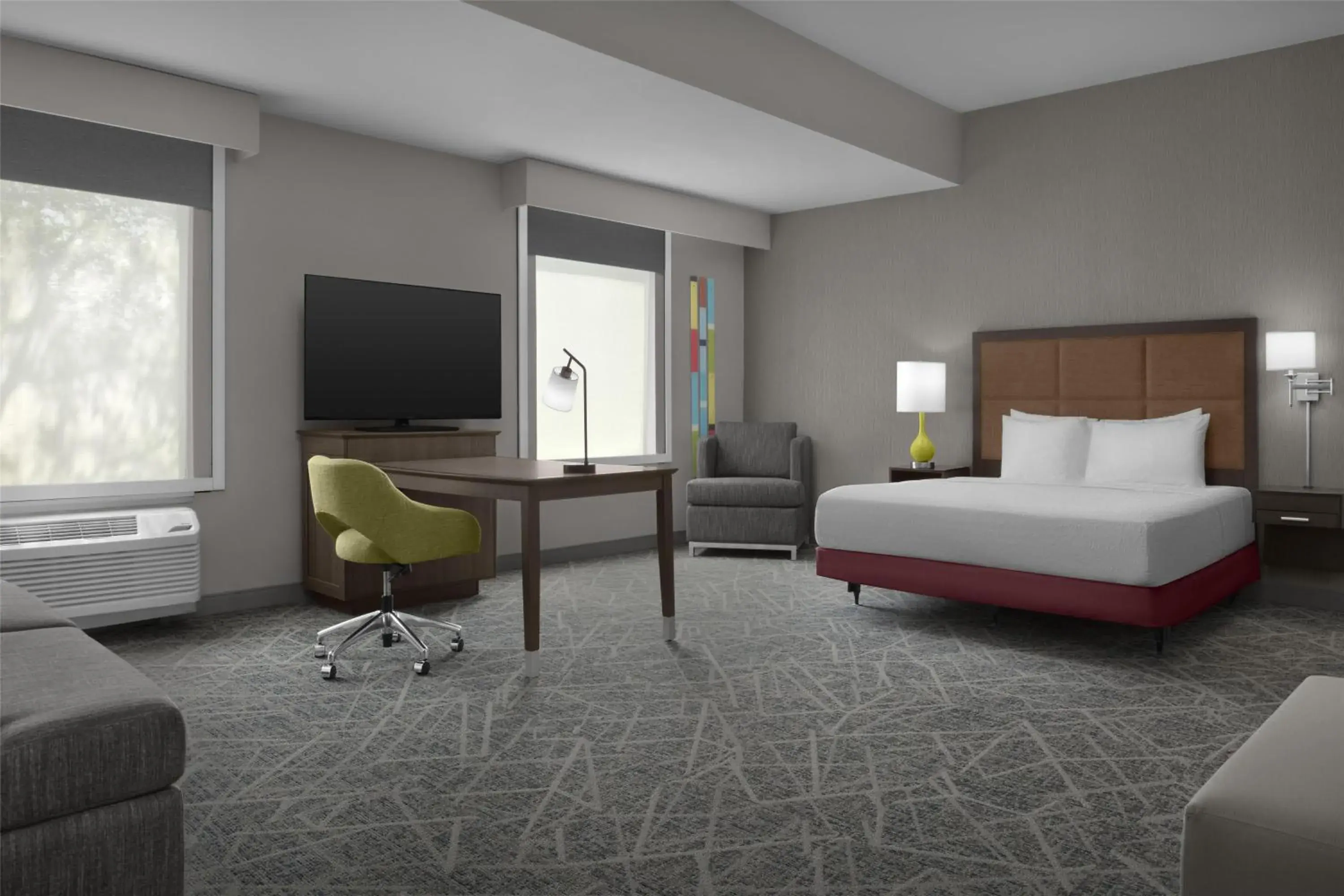 Bed in Hampton Inn and Suites Georgetown/Austin North, TX Bed in Hampton Inn and Suites Georgetown/Austin North, TX