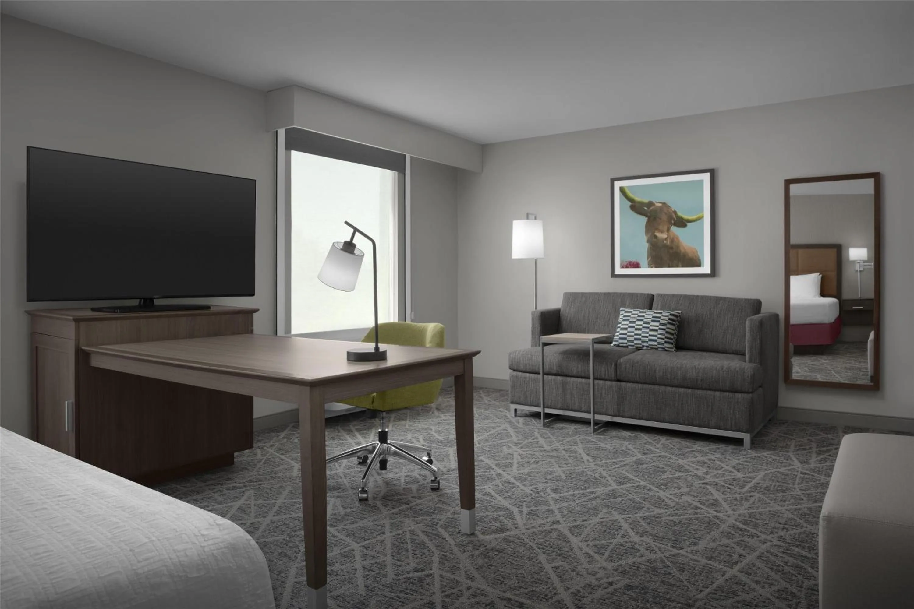 Bedroom in Hampton Inn and Suites Georgetown/Austin North, TX