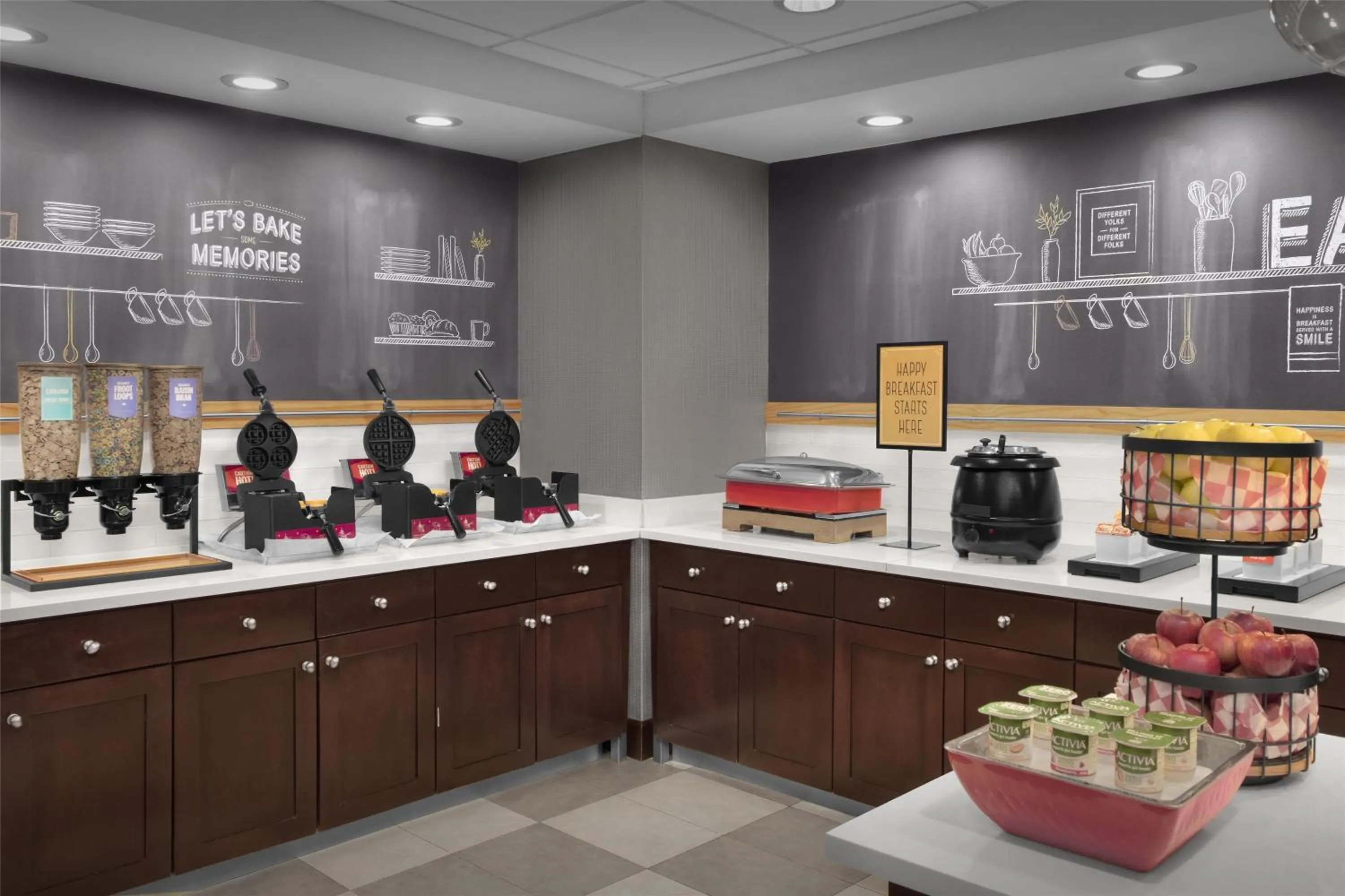 Breakfast in Hampton Inn and Suites Georgetown/Austin North, TX