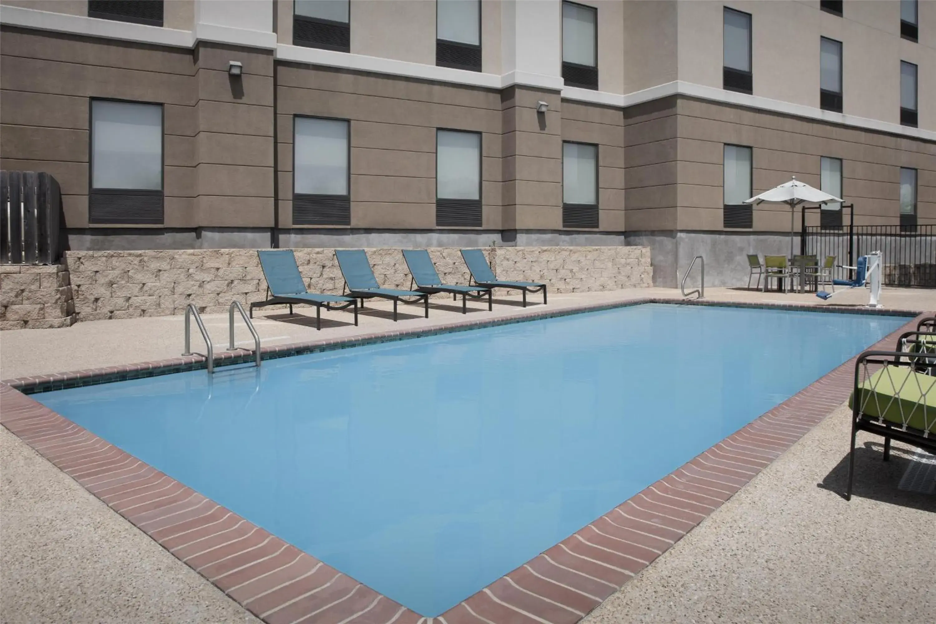 Pool view in Hampton Inn and Suites Georgetown/Austin North, TX Pool view in Hampton Inn and Suites Georgetown/Austin North, TX