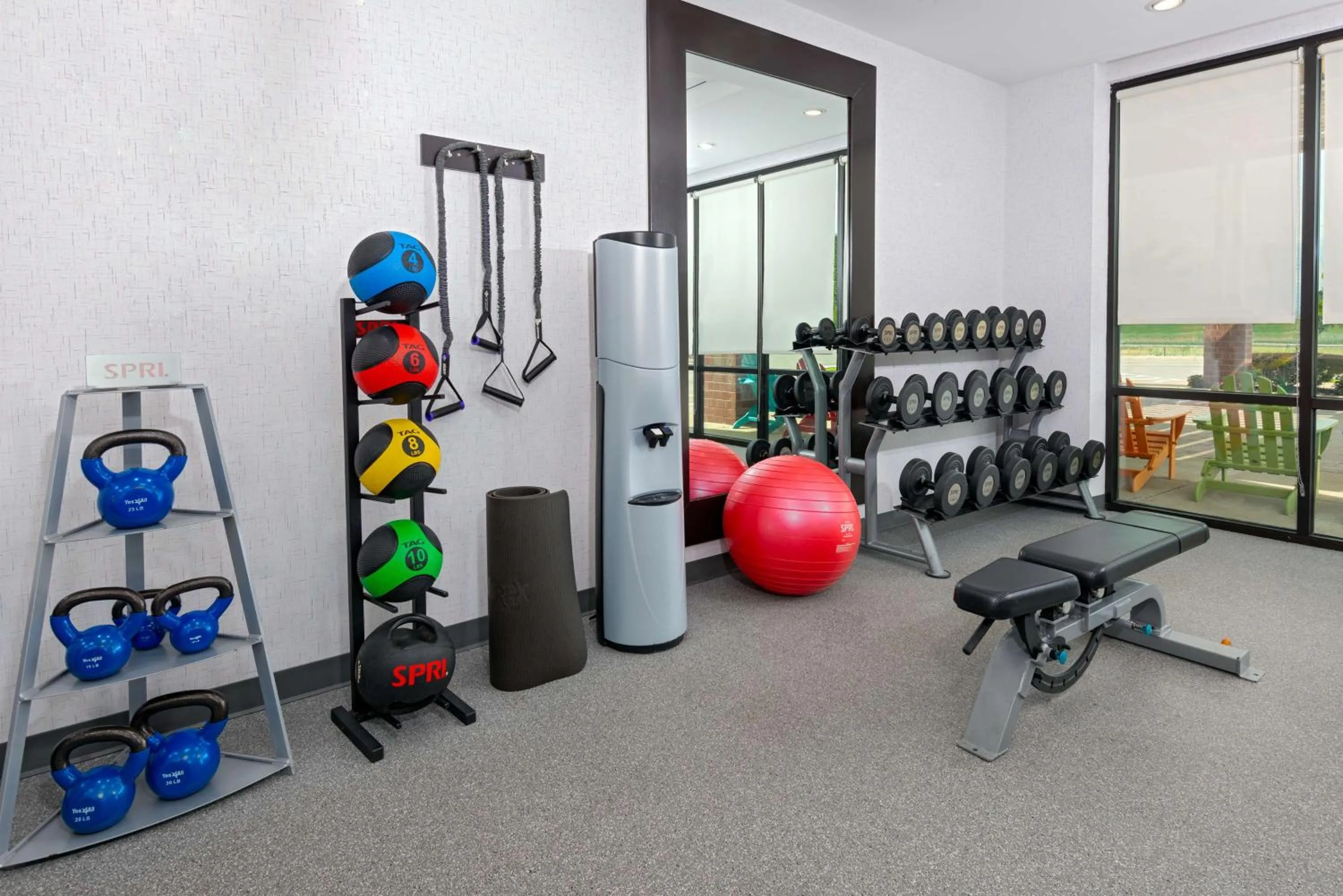 Fitness centre/facilities in Home2 Suites by Hilton Buffalo Airport/ Galleria Mall