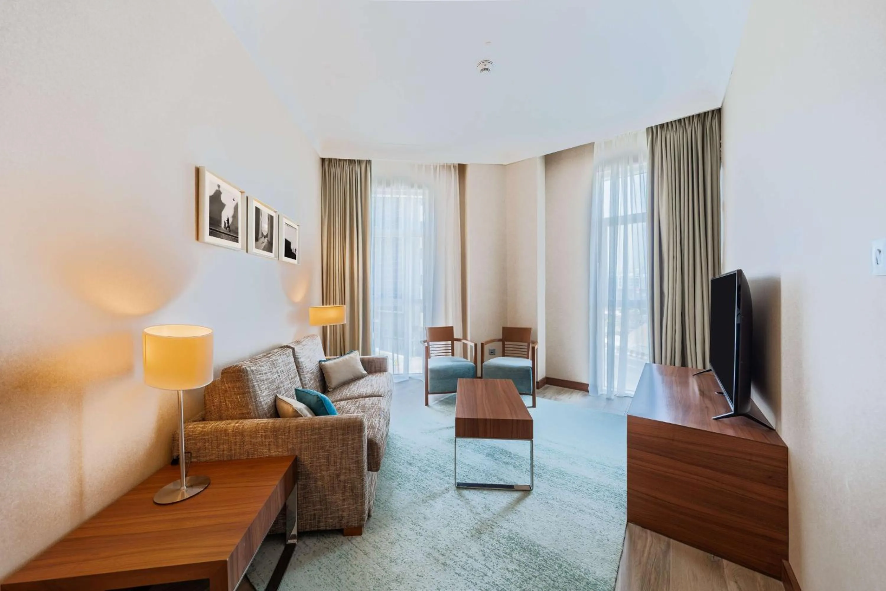 Living room in Hilton Garden inn Dubai Jumeirah