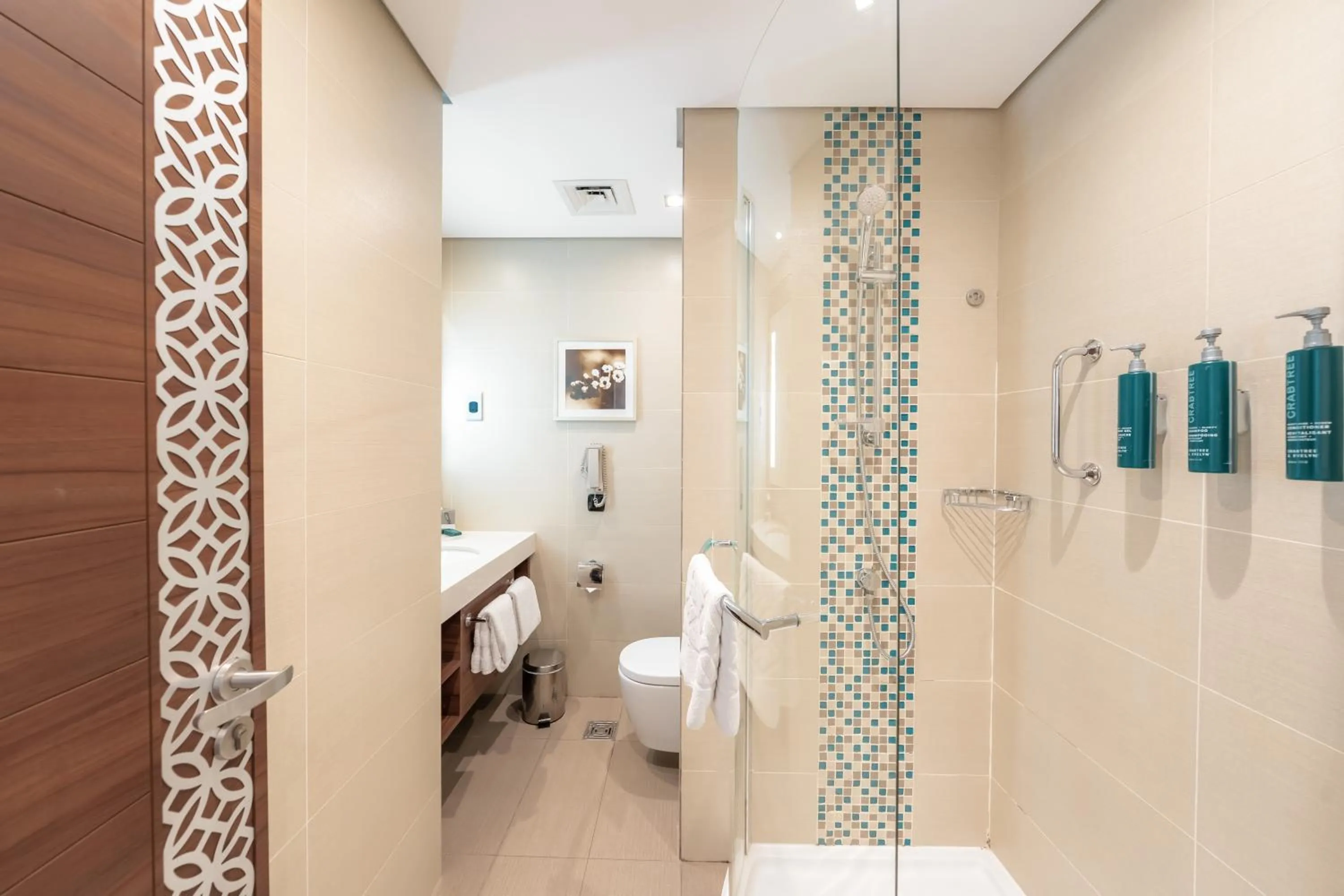 Bathroom in Hilton Garden inn Dubai Jumeirah