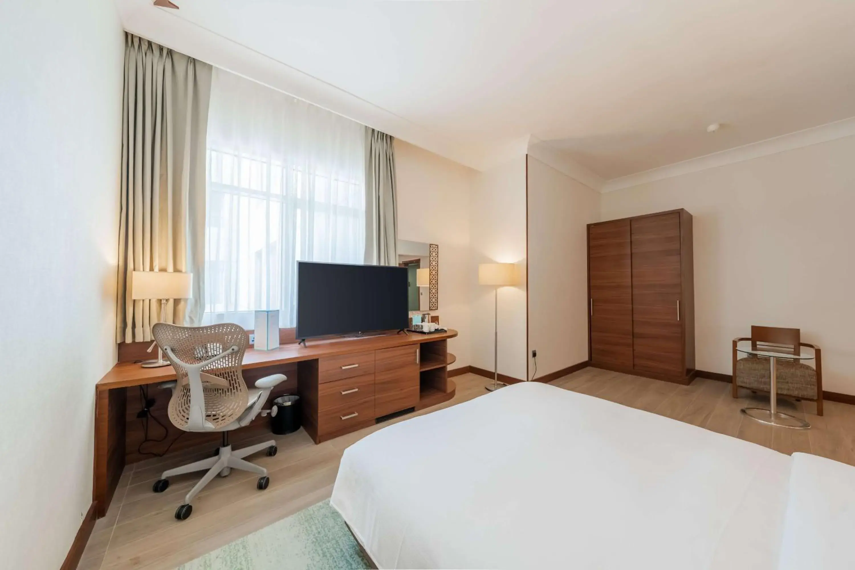 Bedroom, Bed in Hilton Garden inn Dubai Jumeirah Bedroom, Bed in Hilton Garden inn Dubai Jumeirah