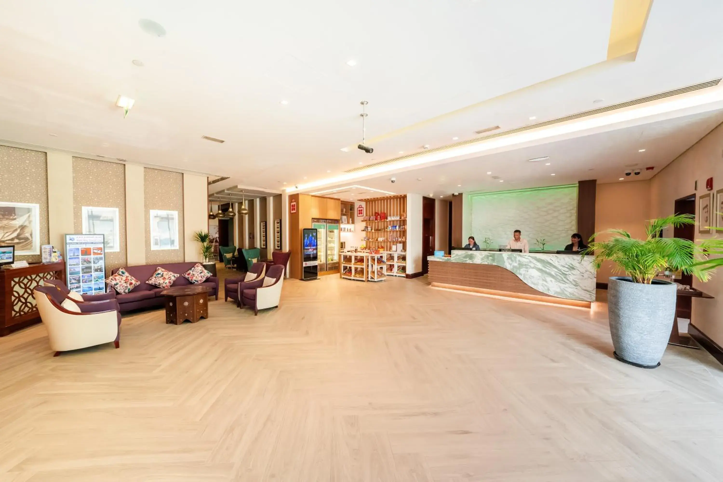 Lobby or reception in Hilton Garden inn Dubai Jumeirah Lobby or reception in Hilton Garden inn Dubai Jumeirah