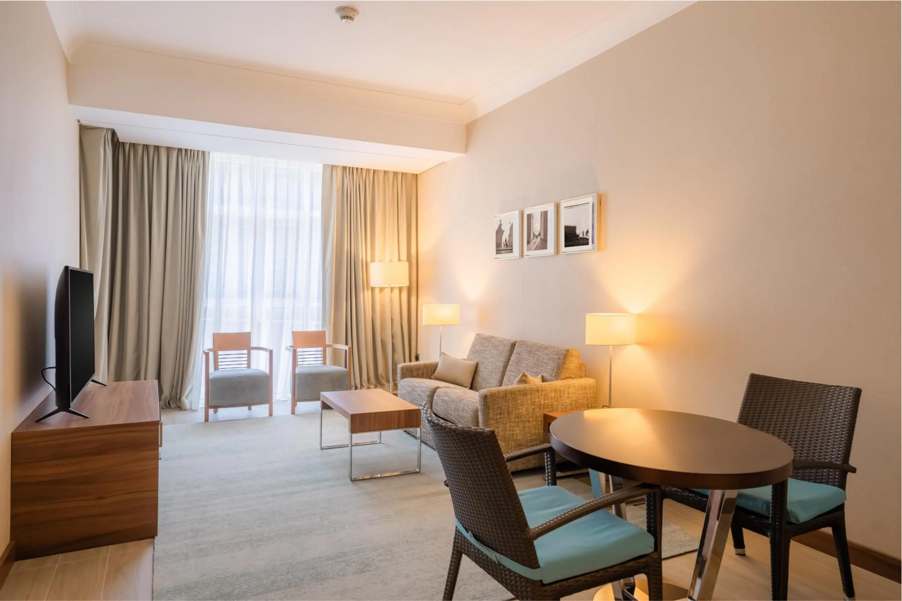 Bedroom in Hilton Garden inn Dubai Jumeirah