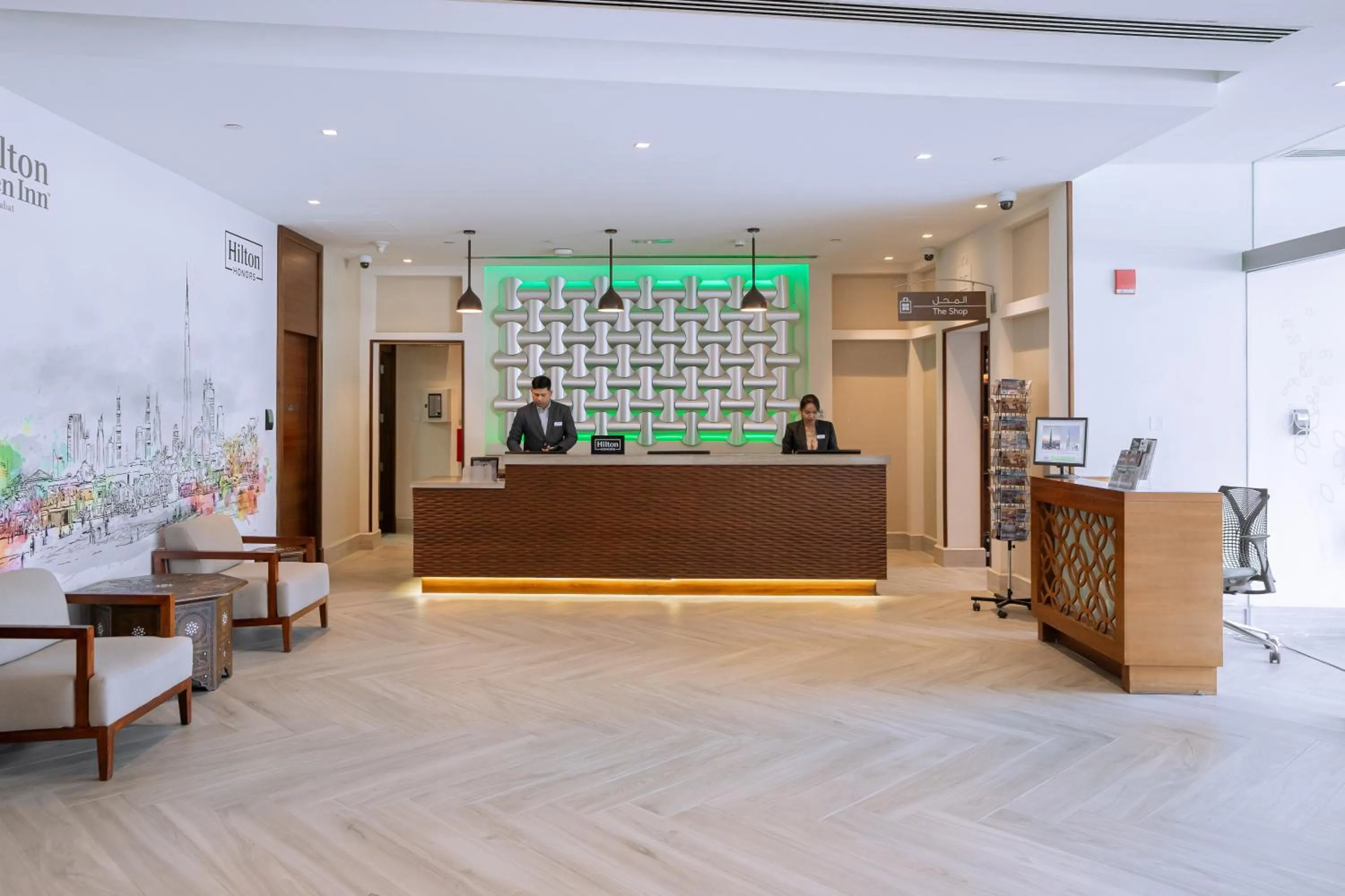 Property building in Hilton Garden Inn Dubai Deira