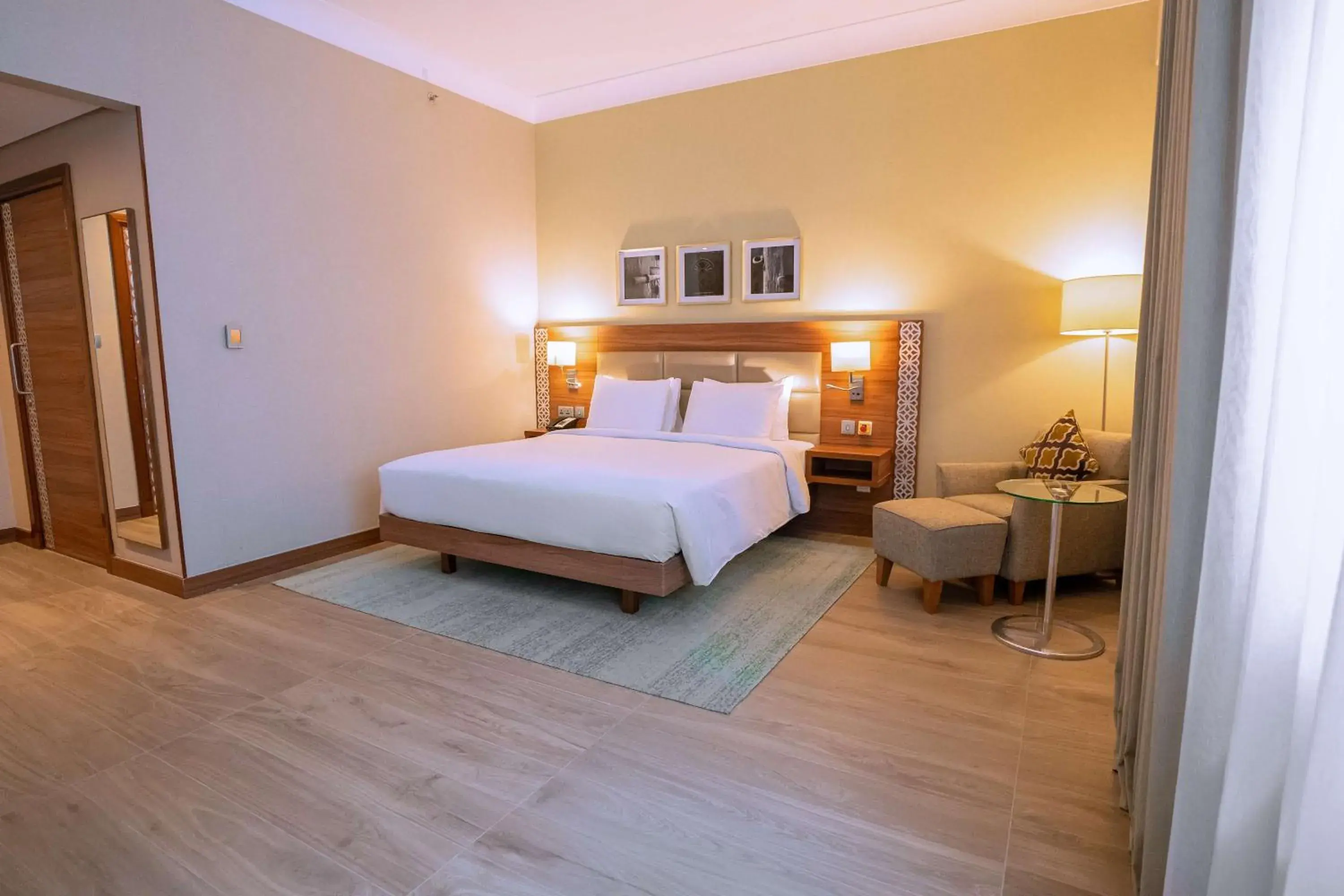 Bed in Hilton Garden Inn Dubai Deira Bed in Hilton Garden Inn Dubai Deira