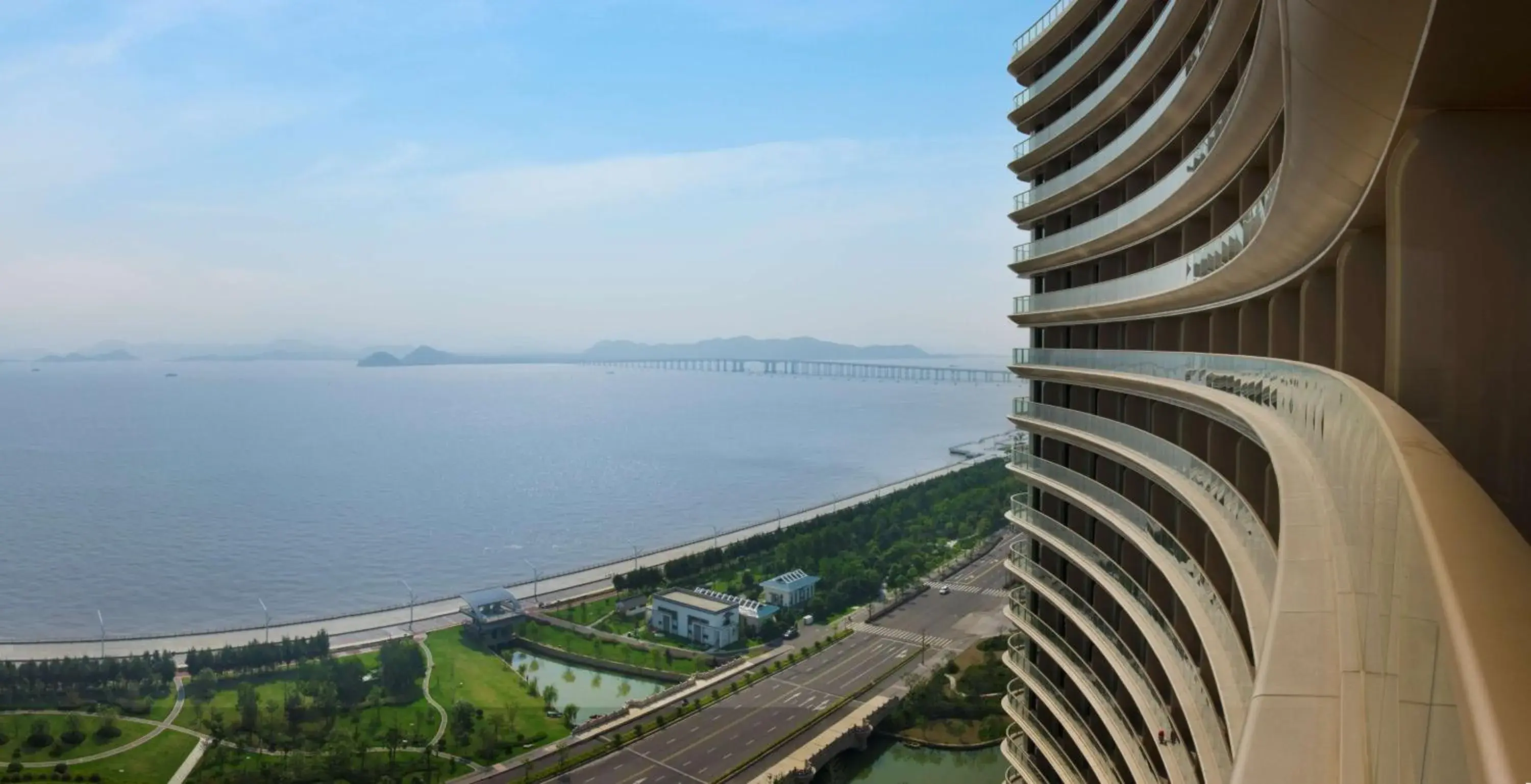 View (from property/room) in Hilton Zhoushan View (from property/room) in Hilton Zhoushan