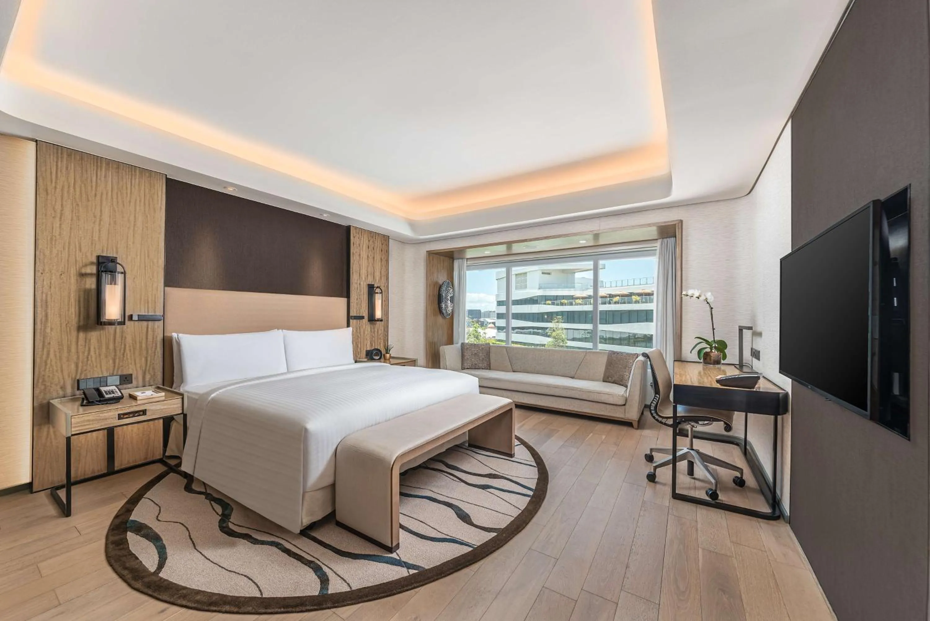 Bedroom, Bed in Conrad Manila