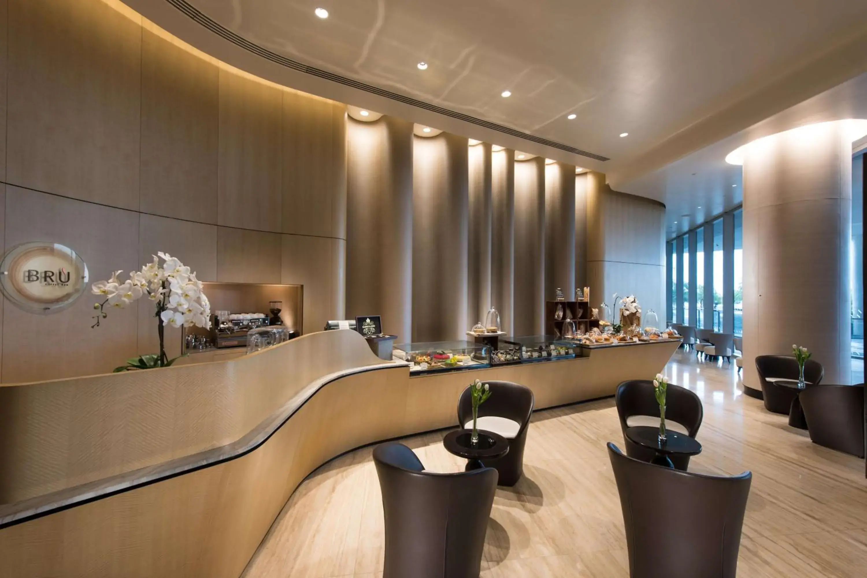 Lounge or bar in Conrad Manila Lounge or bar in Conrad Manila