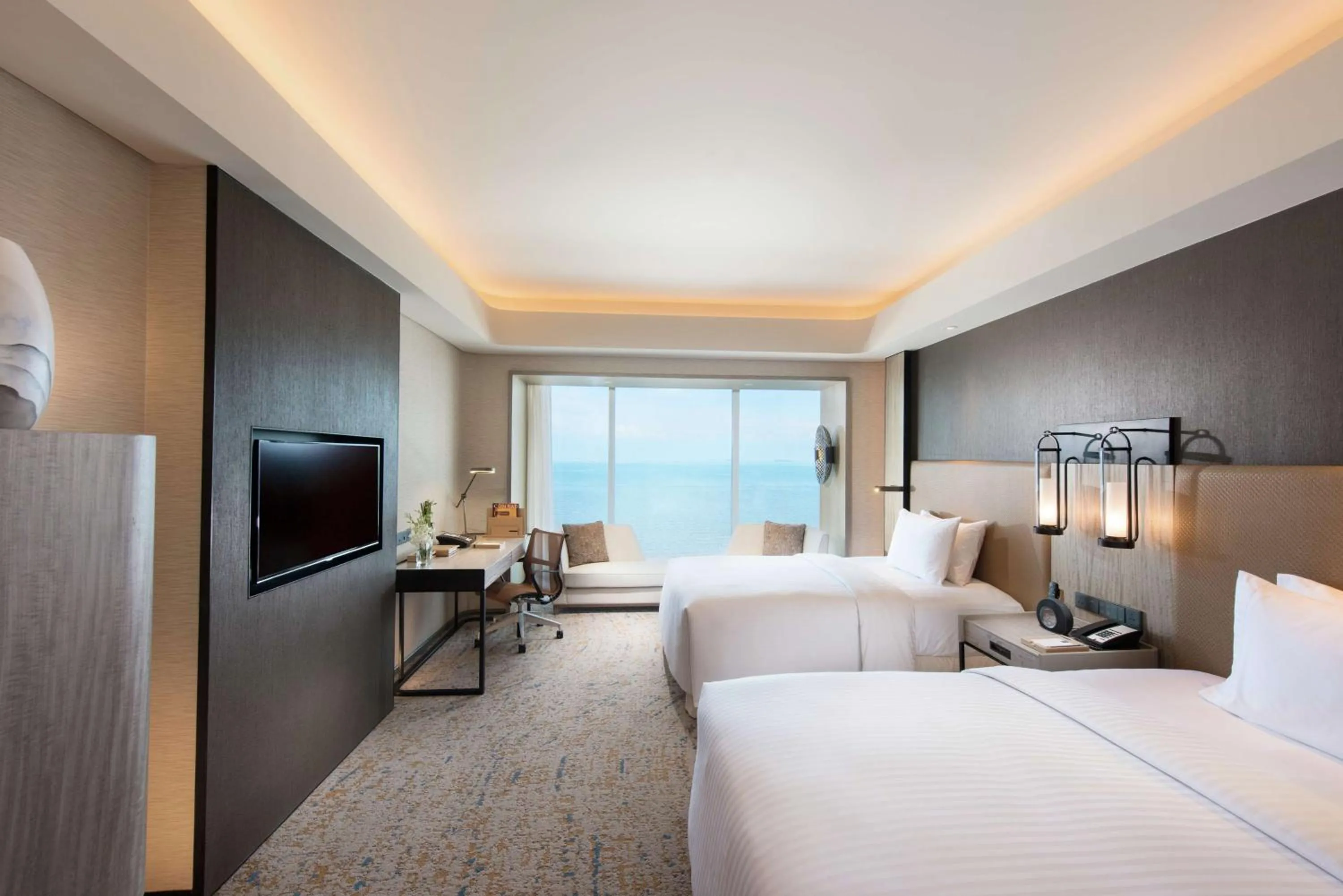 Bedroom, Bed in Conrad Manila