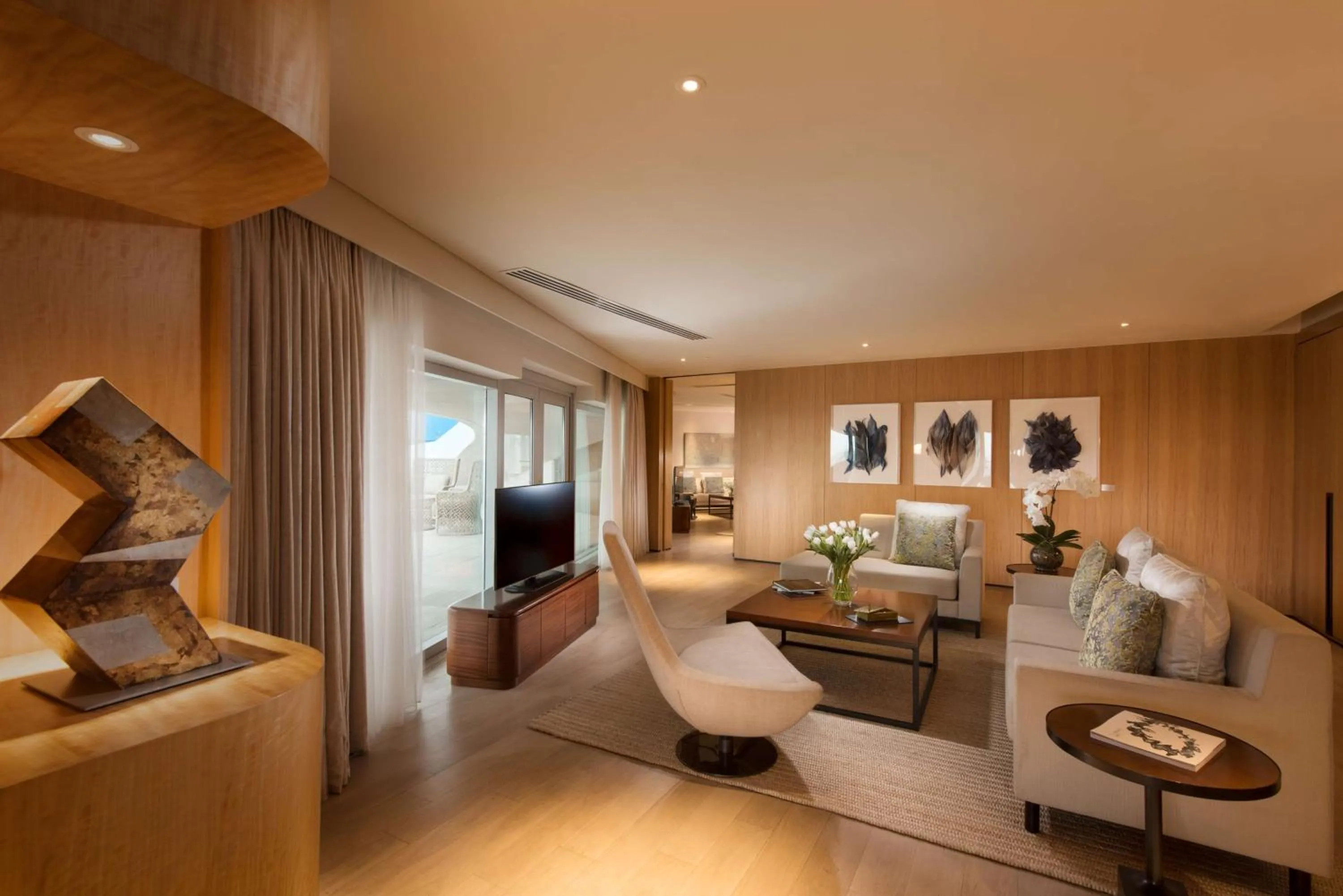 Bedroom in Conrad Manila