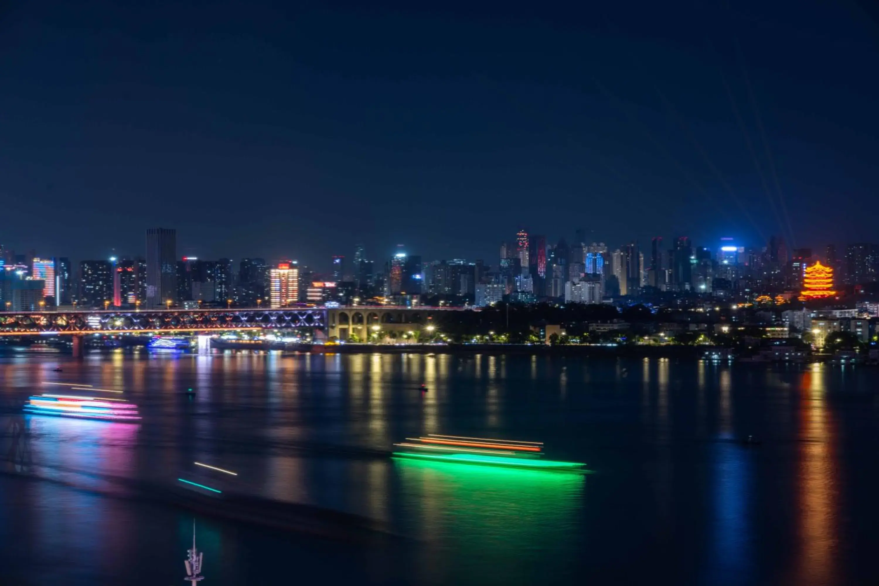 View (from property/room) in Hilton Wuhan Yangtze Riverside View (from property/room) in Hilton Wuhan Yangtze Riverside