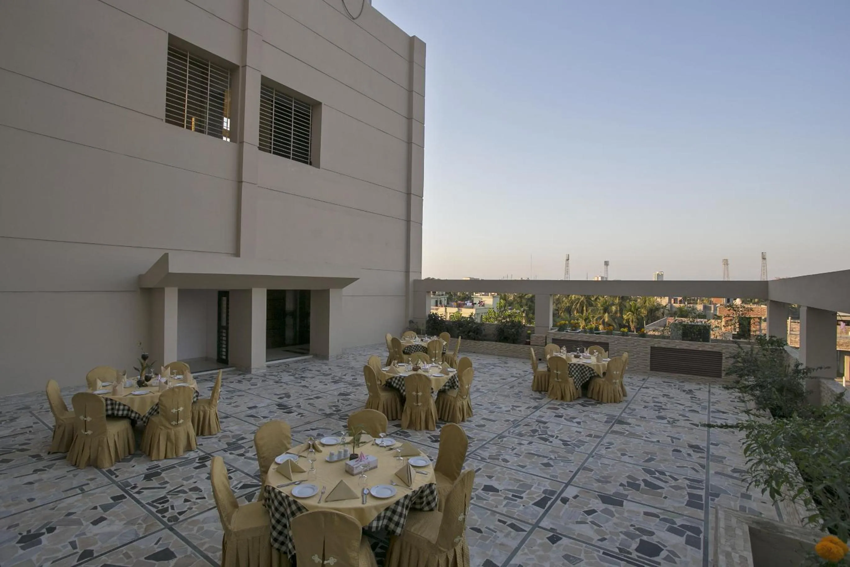 Bird's eye view in Nirvana Inn