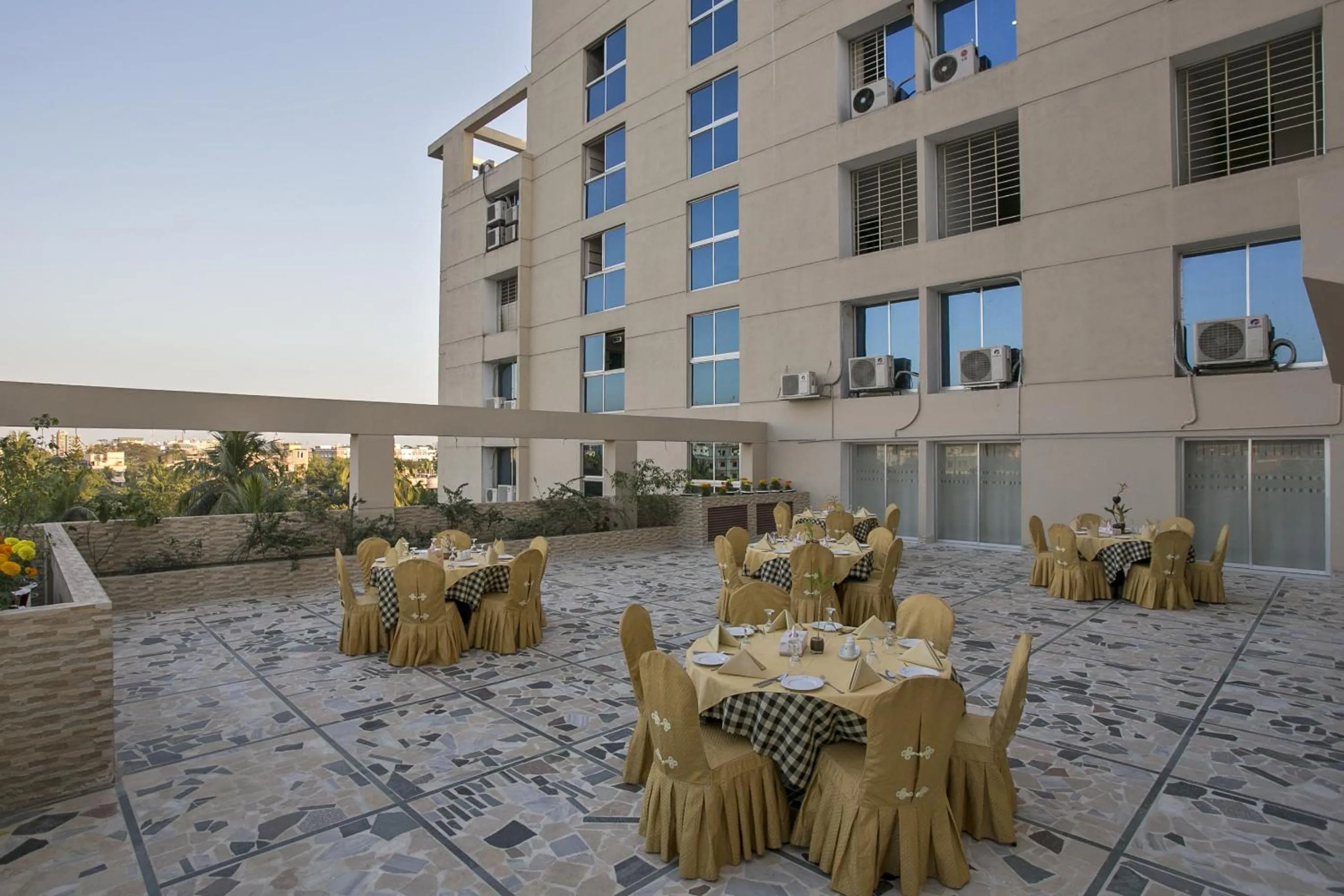 BBQ facilities in Nirvana Inn