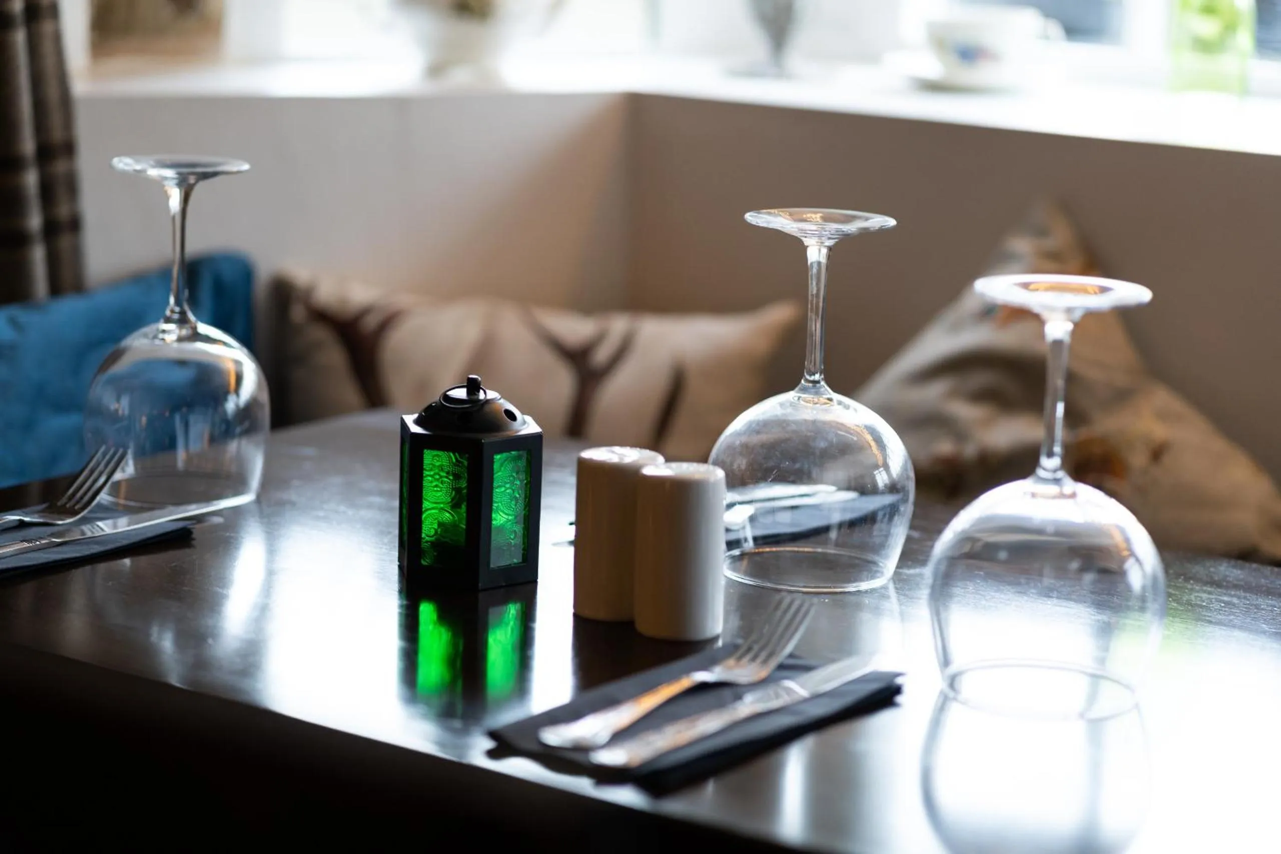 Dining area in The Ancient Unicorn