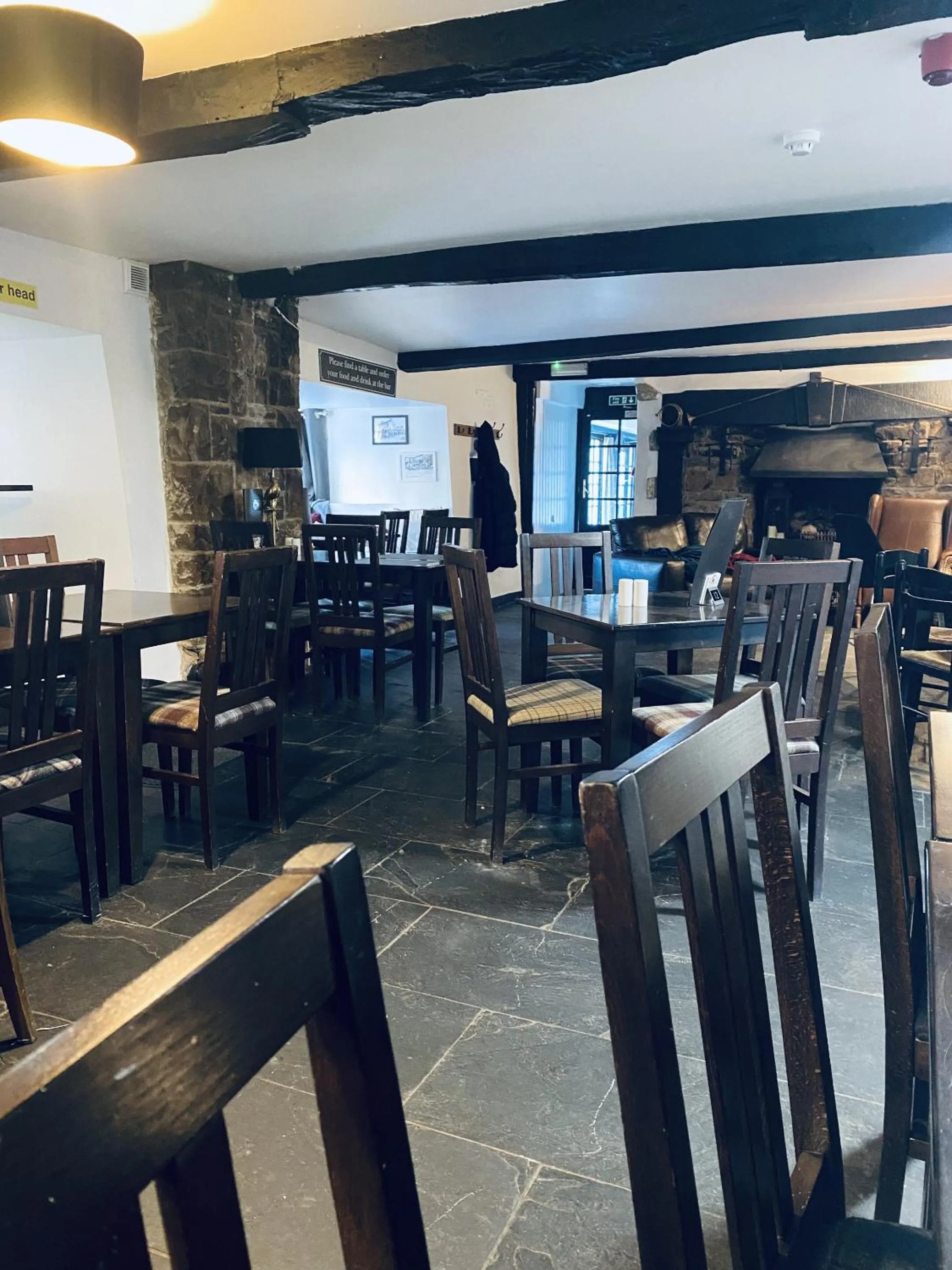 Restaurant/places to eat in The Ancient Unicorn