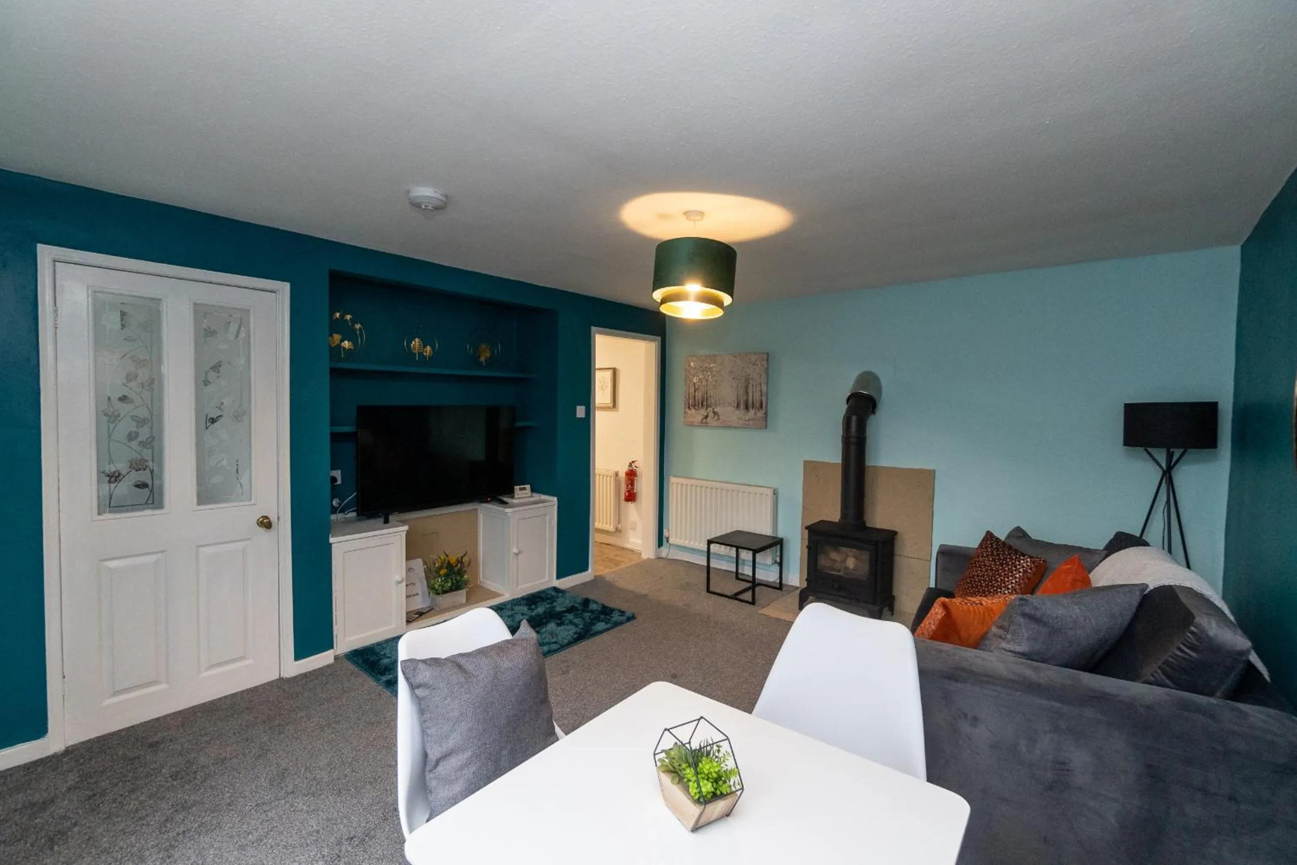 Living room in The Ancient Unicorn