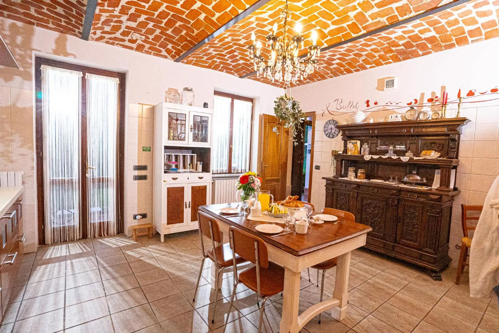 kitchen in B&B Lanterna delle Fate