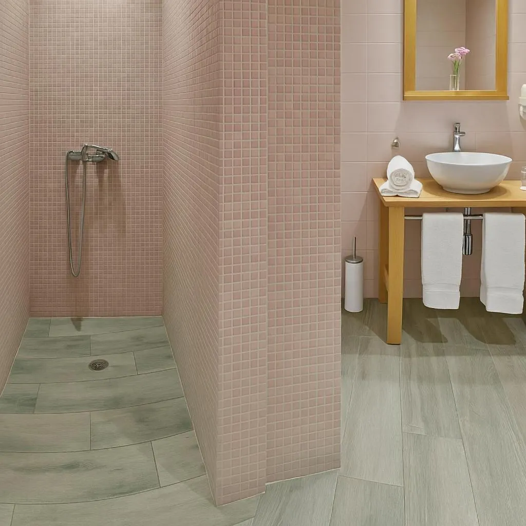 Toilet in Arktos Hotel