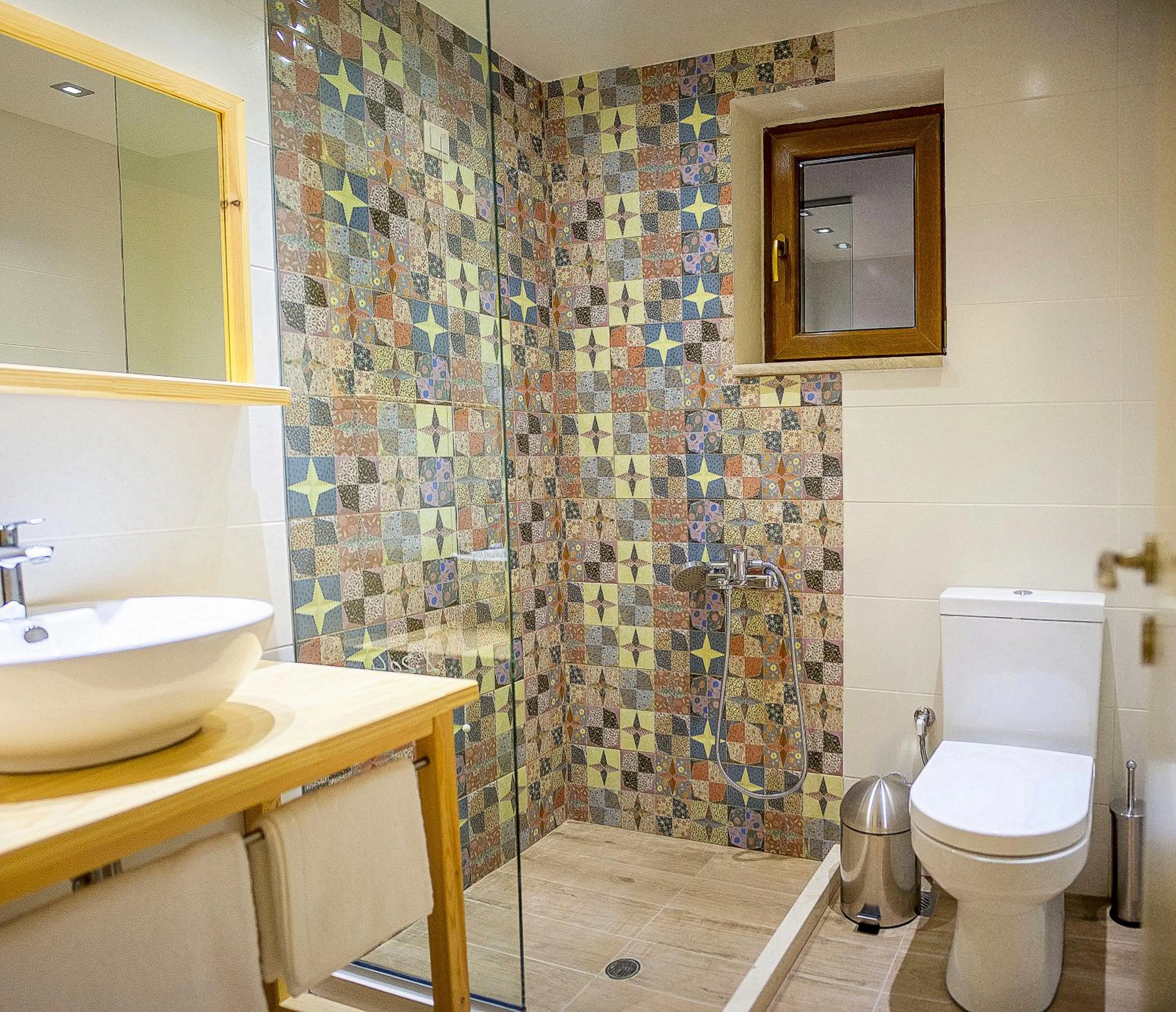 Shower in Arktos Hotel