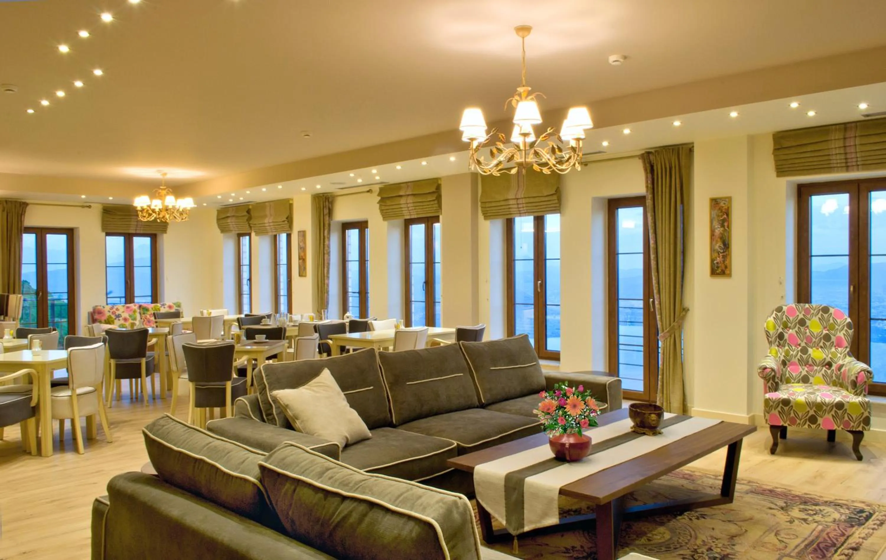 Living room in Arktos Hotel