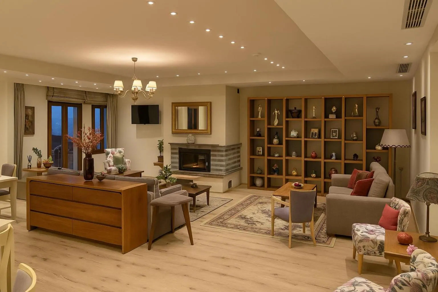 Living room in Arktos Hotel