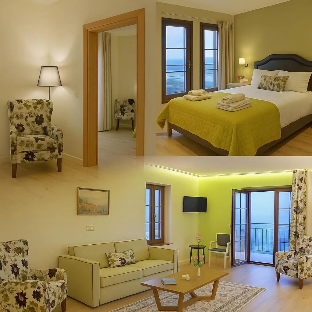 Photo of the whole room, Bed in Arktos Hotel