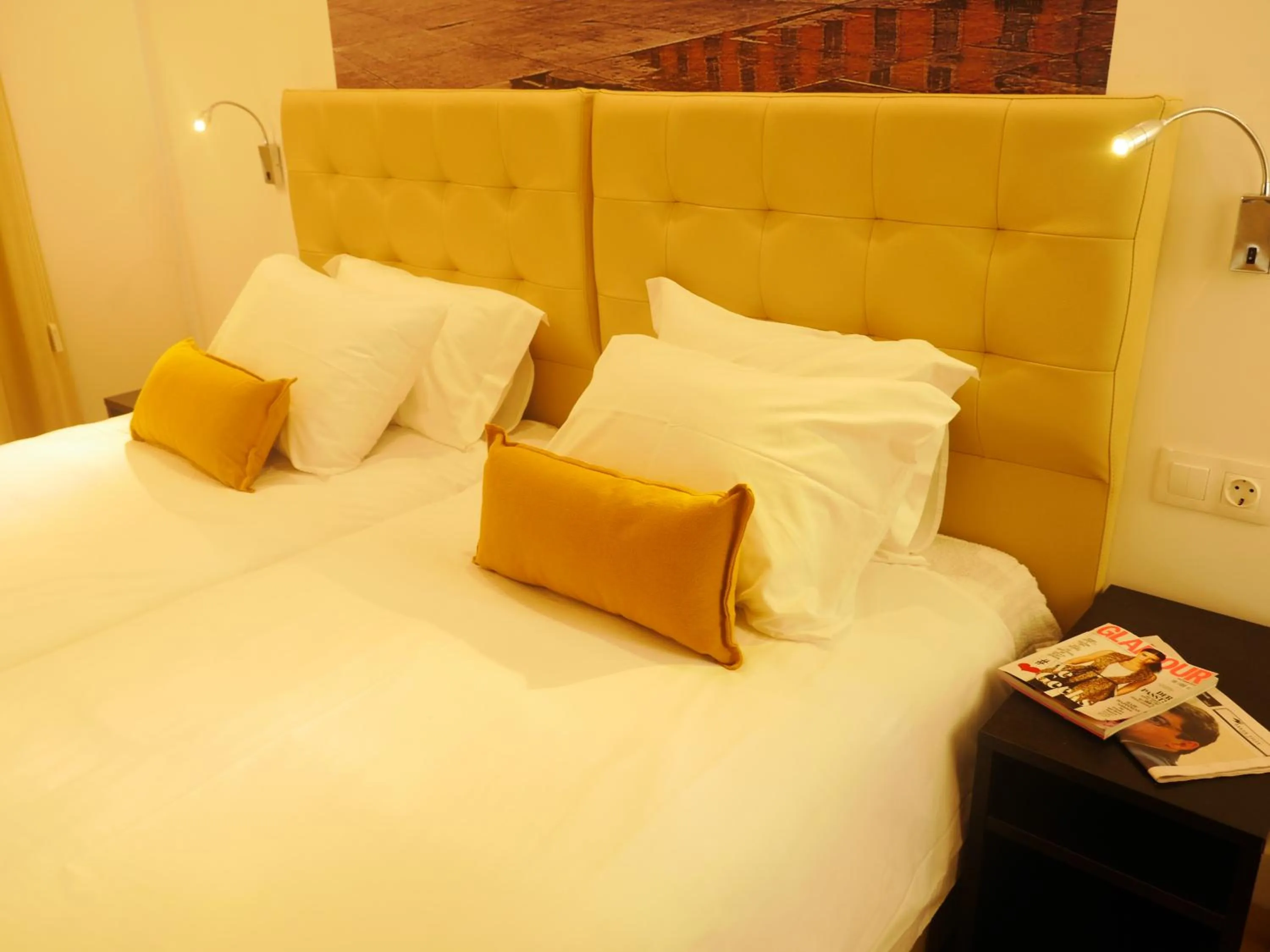 Bed in Lisbon City Apartments & Suites by City Hotels
