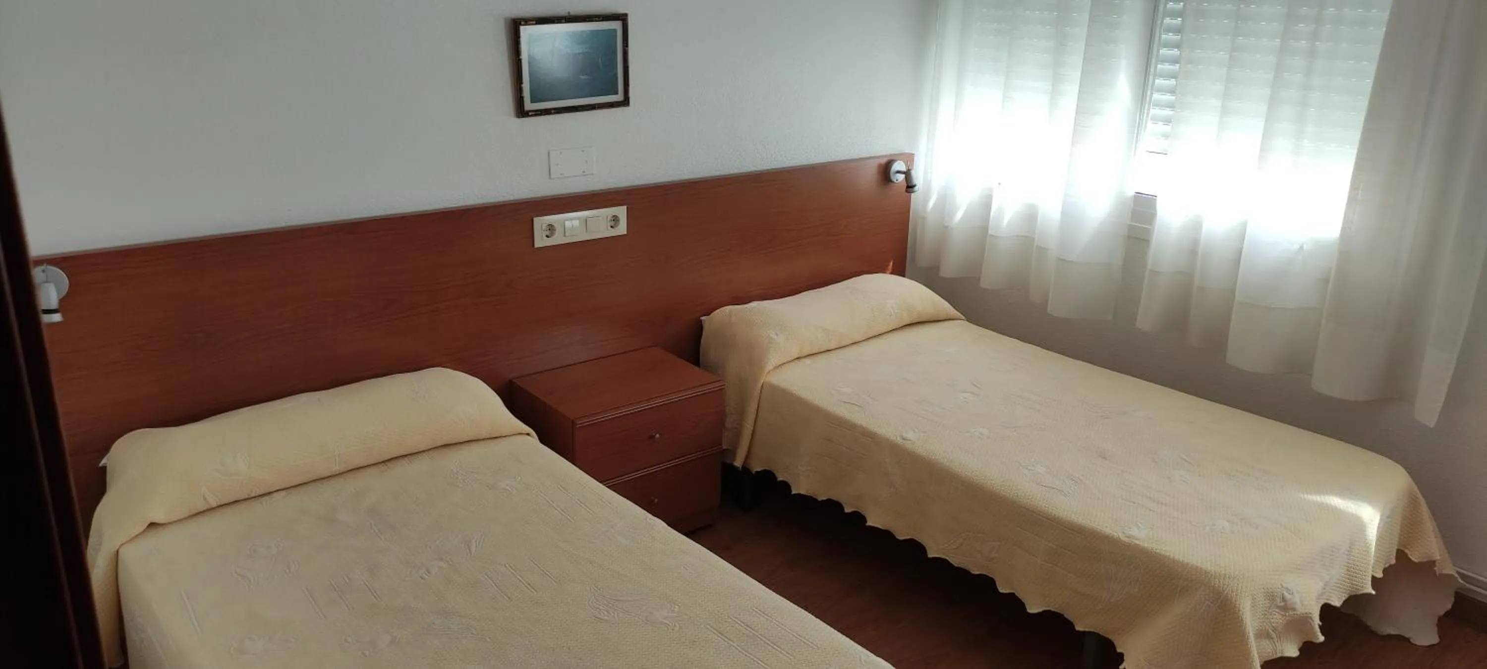 Bed in Hotel A Roda