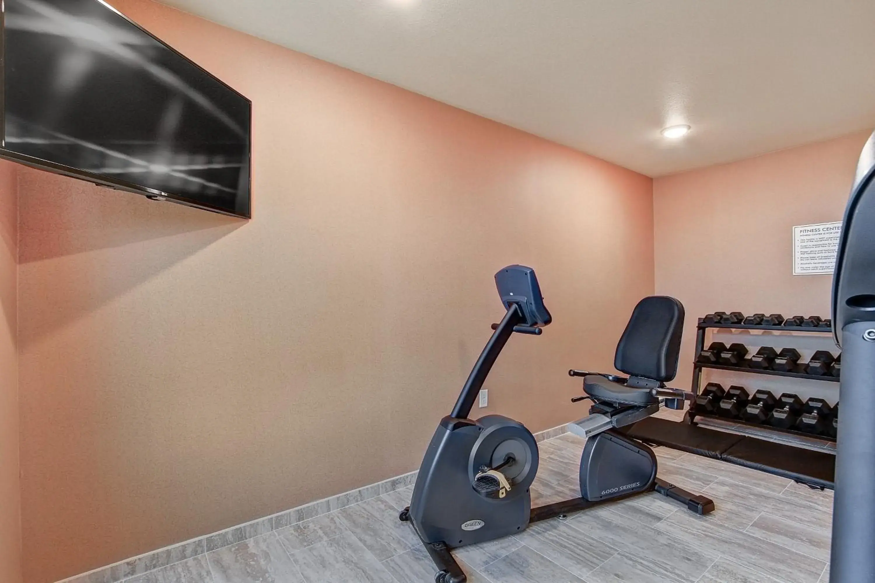 Fitness centre/facilities in Cobblestone Hotel & Suites Pulaski/Green Bay Fitness centre/facilities in Cobblestone Hotel & Suites Pulaski/Green Bay