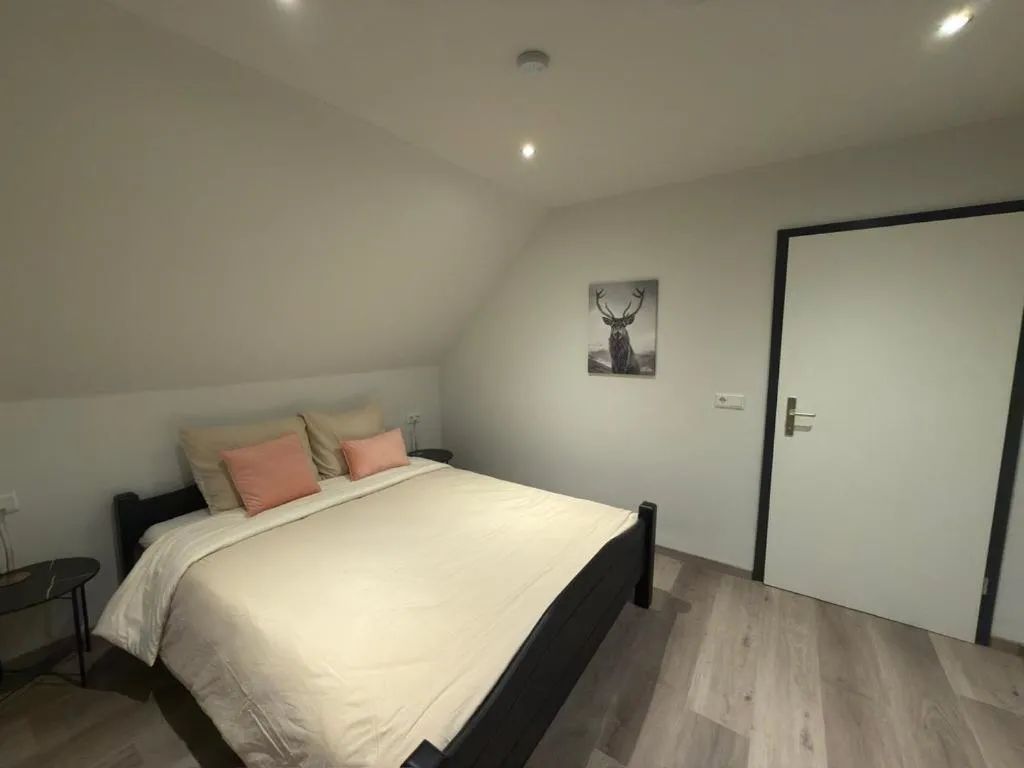 Bed in Landhaus Pension Jagdschlösschen