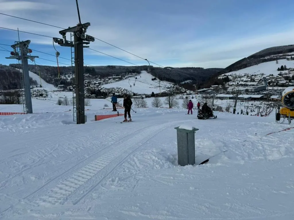 Skiing in Landhaus Pension Jagdschlösschen