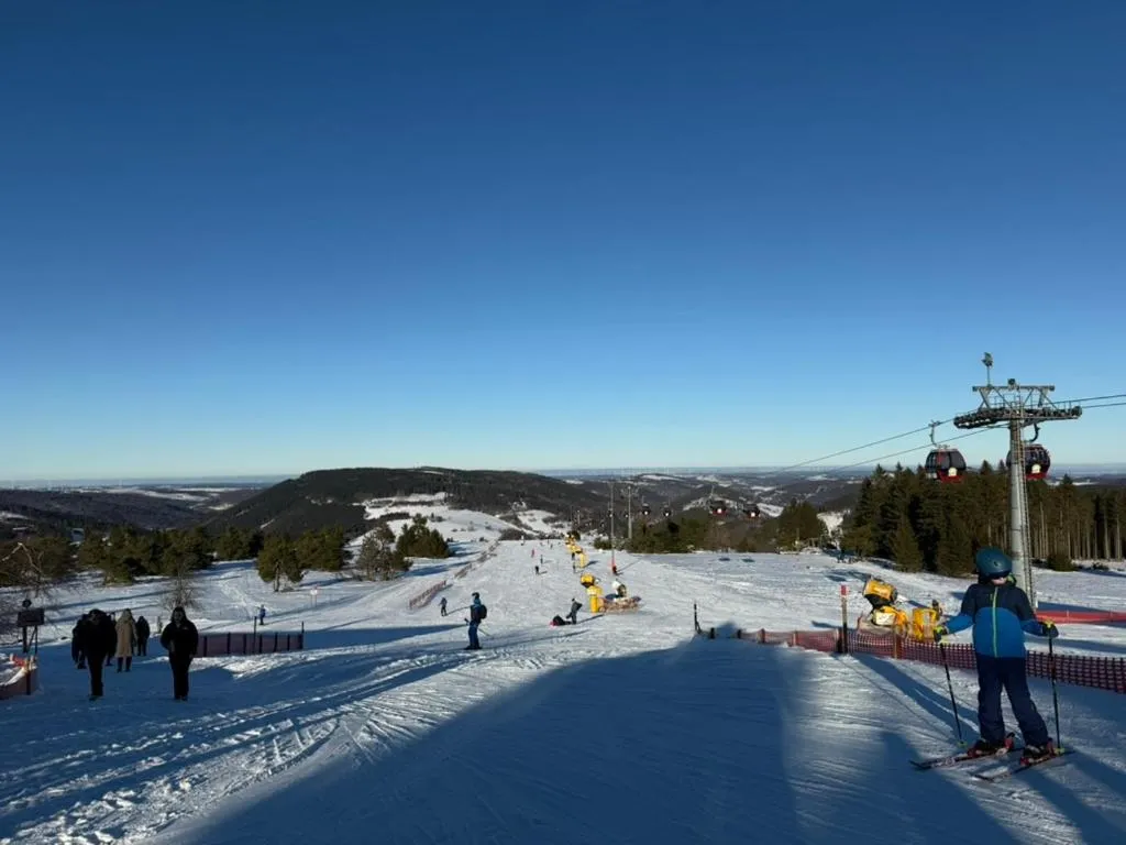 Skiing in Landhaus Pension Jagdschlösschen
