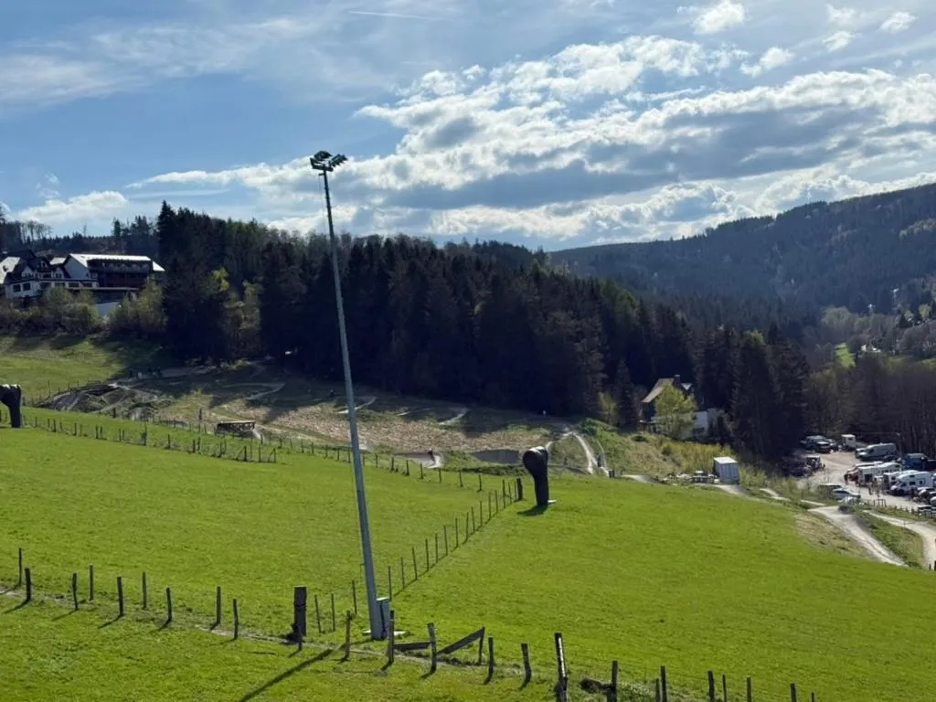 Mountain view in Landhaus Pension Jagdschlösschen