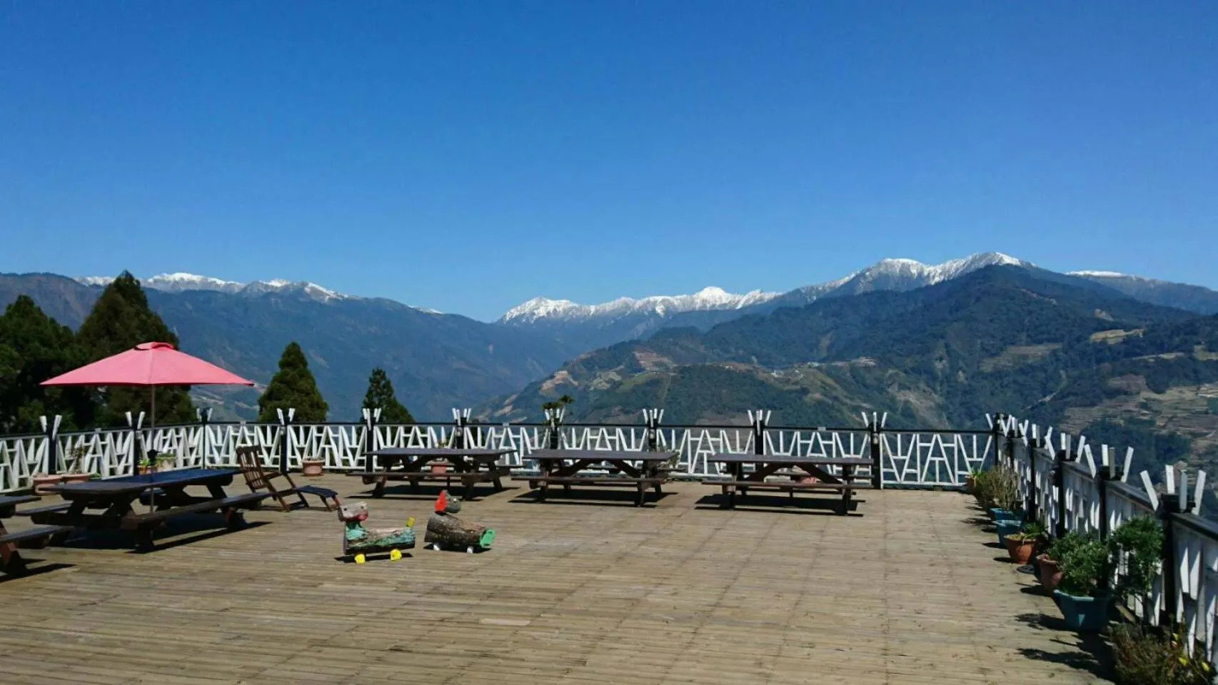 Mountain view in Naluwan Villa