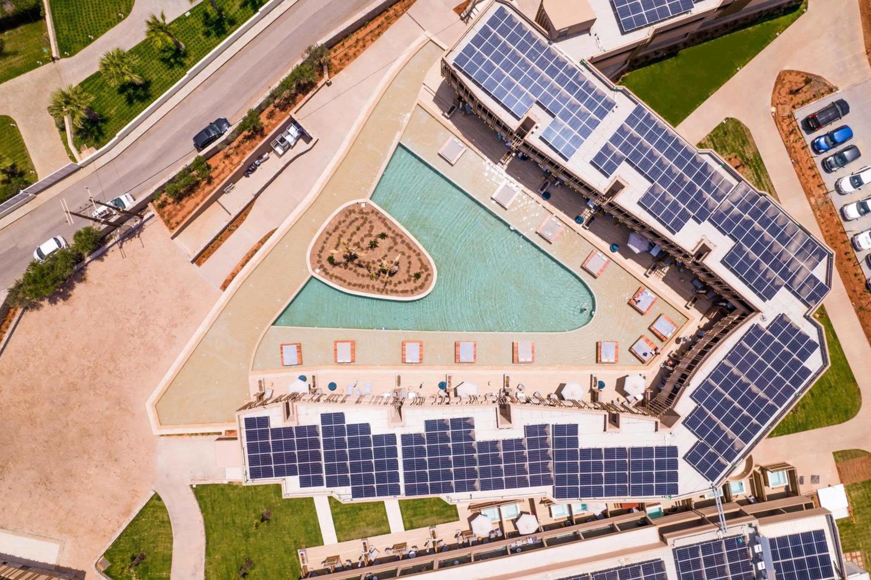 Bird's eye view in SENSEANA Sea Side Resort & Aquadventure