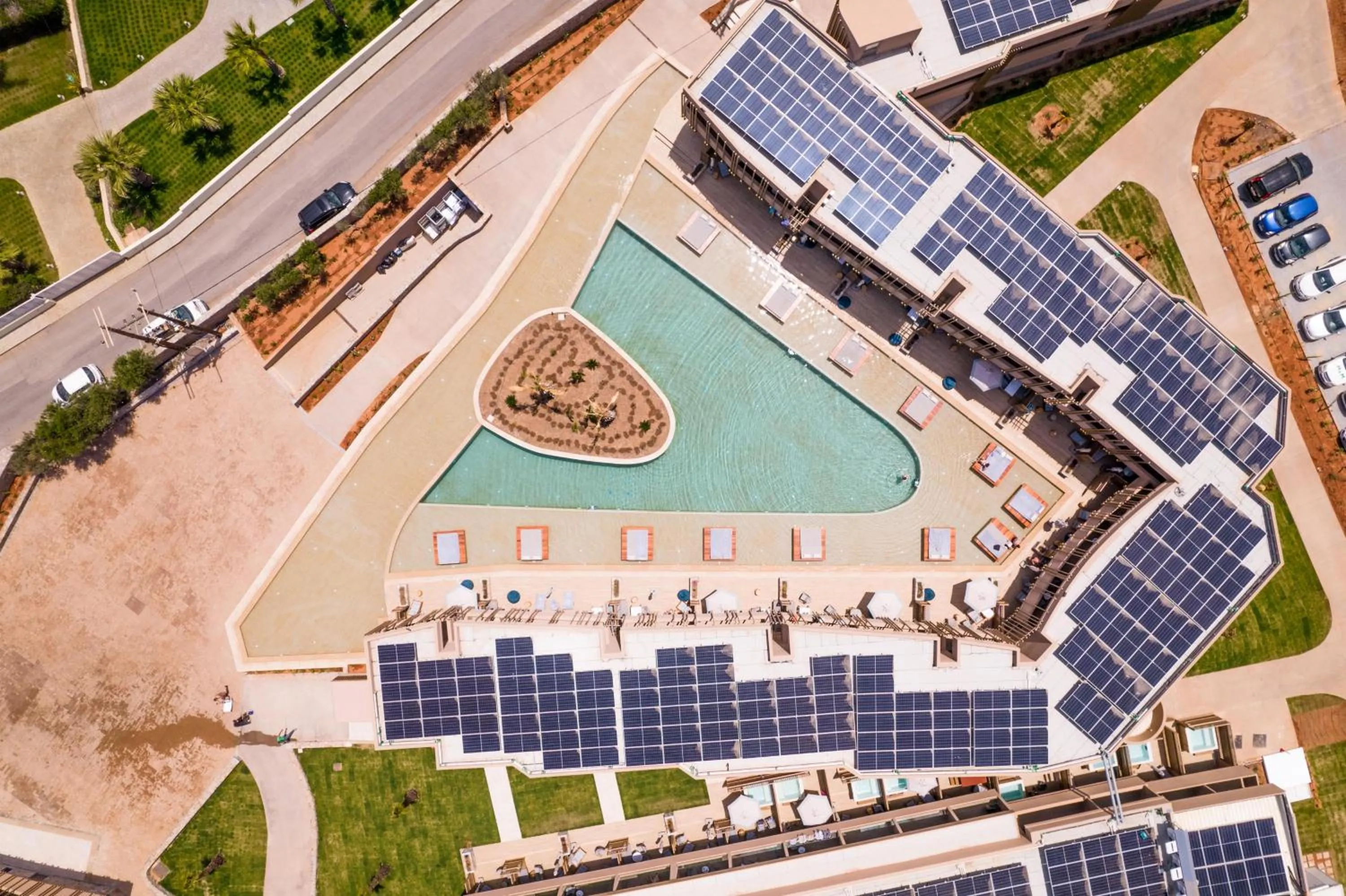 Bird's eye view in SENSEANA Sea Side Resort & Aquadventure