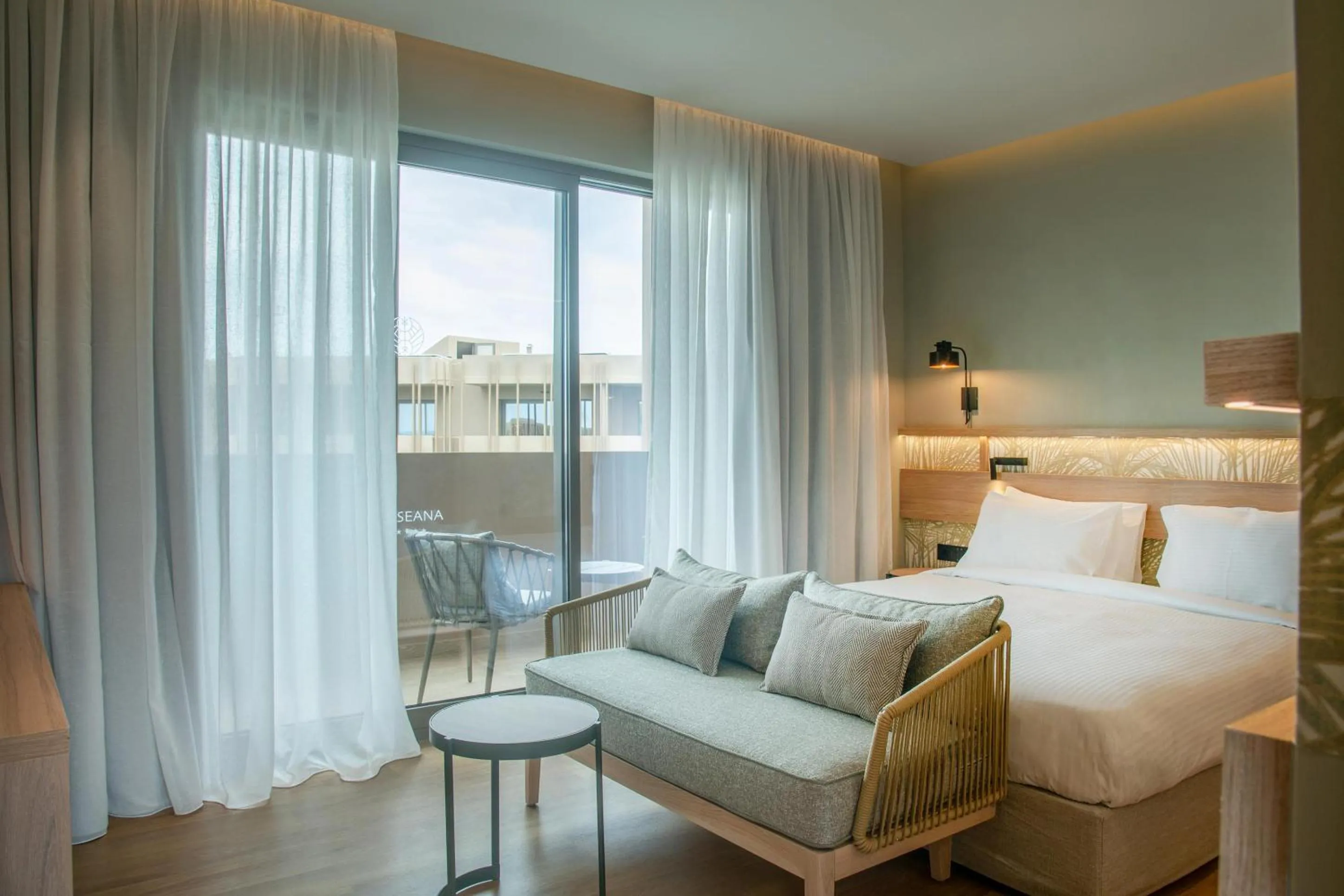 Photo of the whole room, Bed in SENSEANA Sea Side Resort & Aquadventure