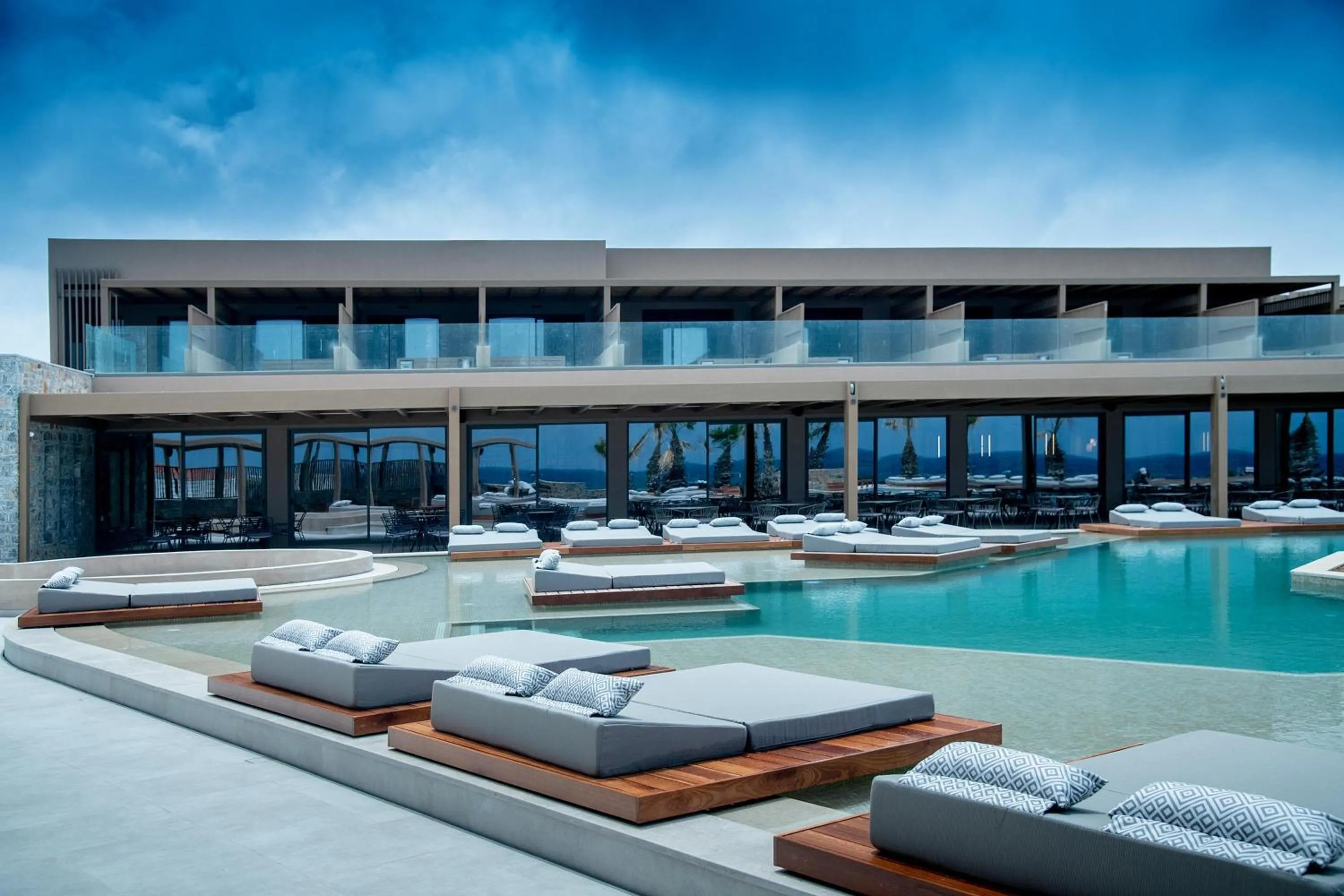 Swimming pool in SENSEANA Sea Side Resort & Aquadventure